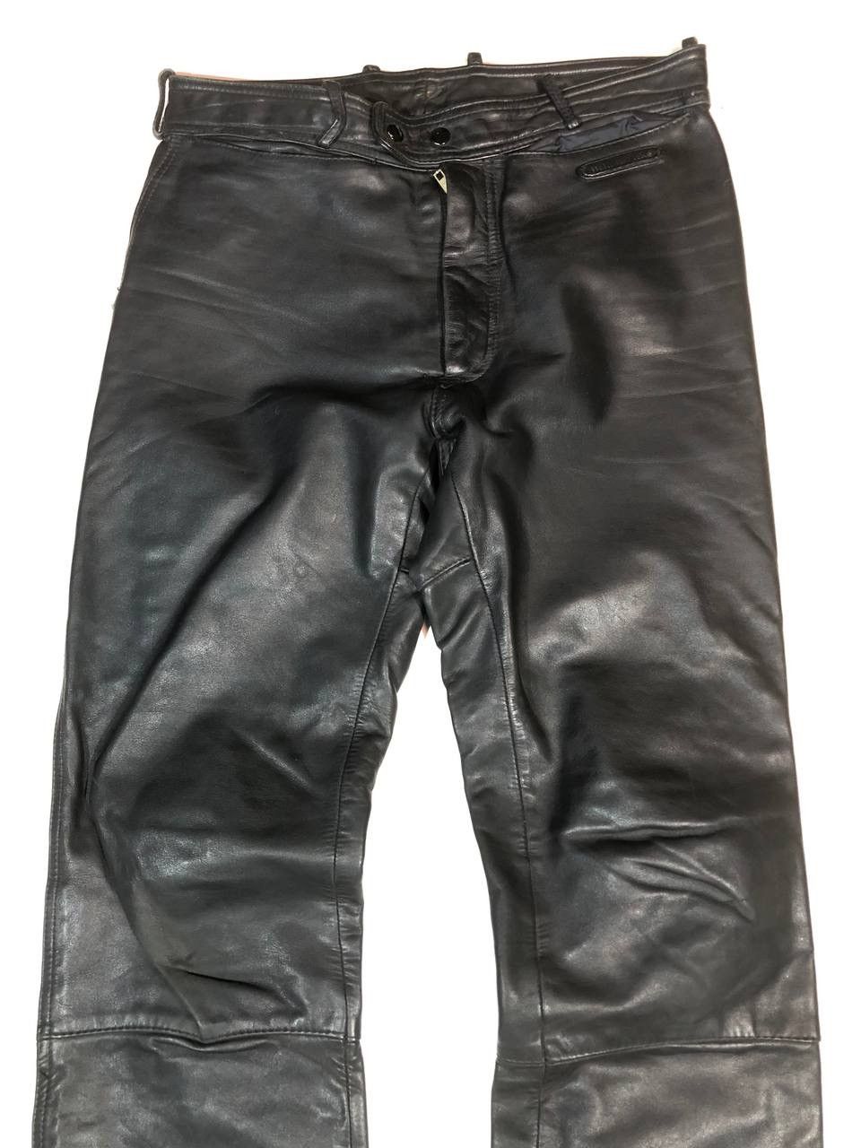 Hein Gericke × Vintage Hein Gericke Moto Biker Leather Pants Vintage Size US 32 / EU 48 - 2 Thumbnail