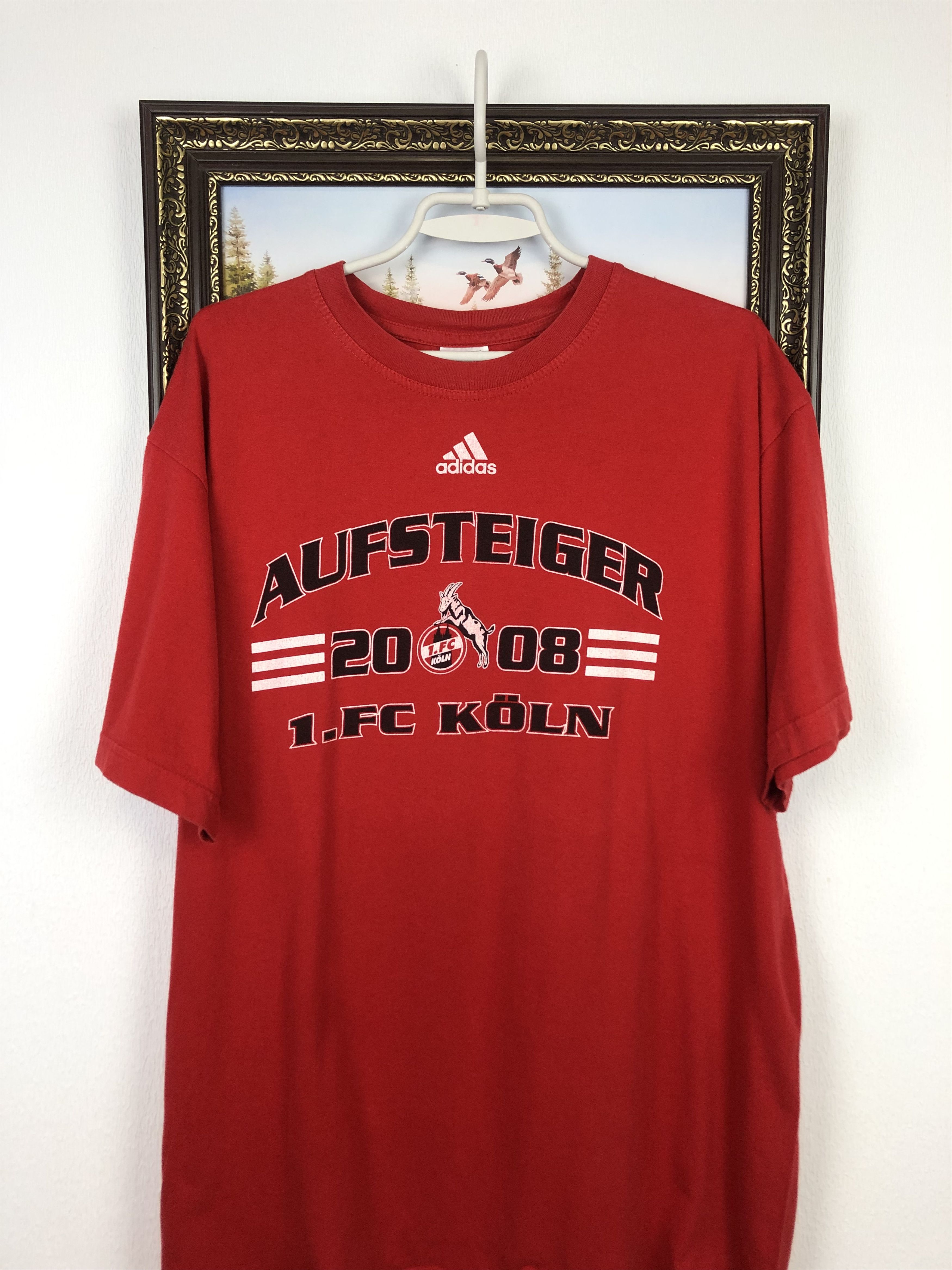 Adidas Vintage Adidas Koln Football Shirt Train Soccer Jersey Tee Size US XL / EU 56 / 4 - 2 Thumbnail