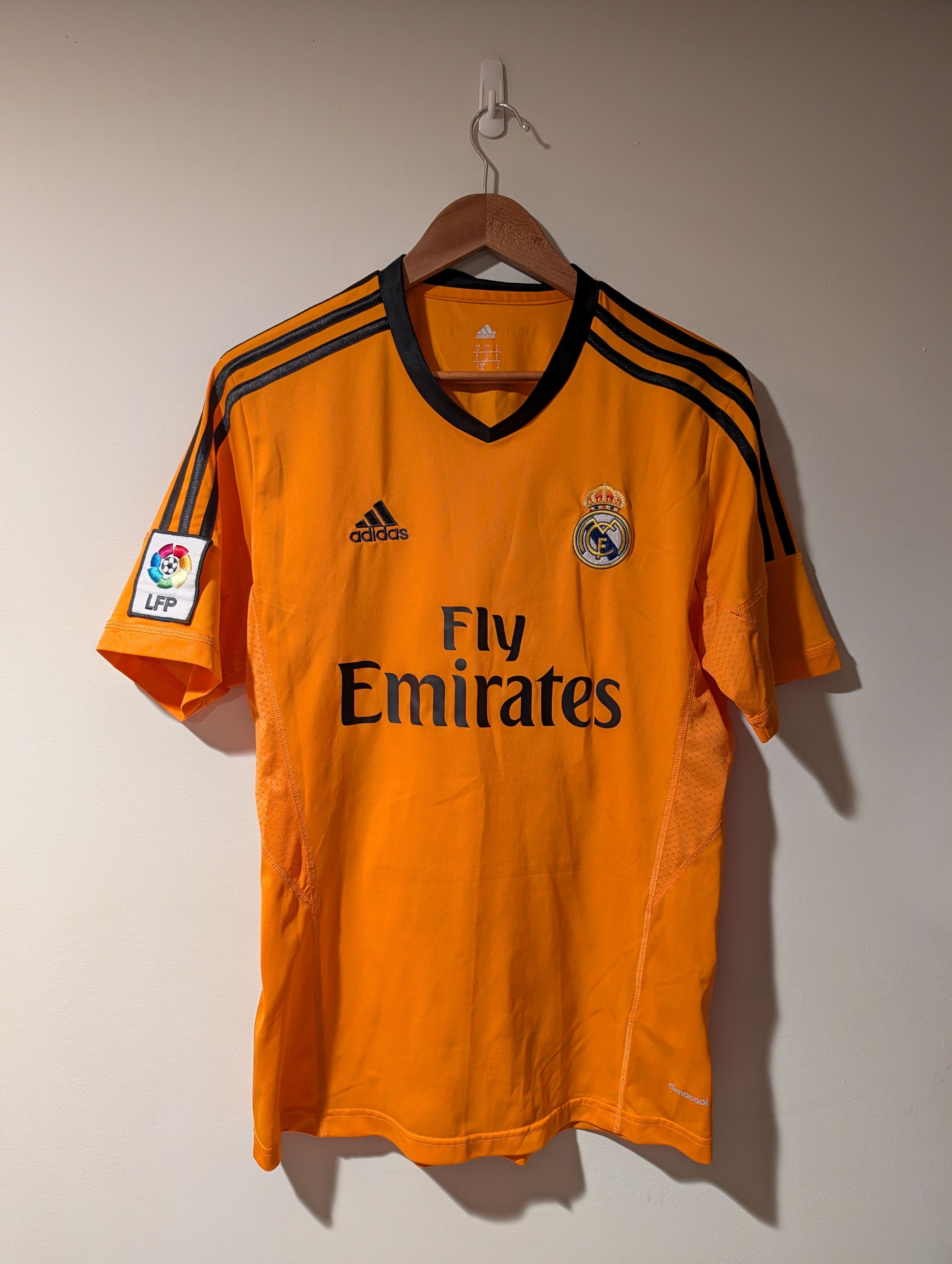 Adidas REAL MADRID 2013 2014 SHIRT SOCCER JERSEY ADIDAS BALE Size US L / EU 52-54 / 3 - 1 Thumbnail