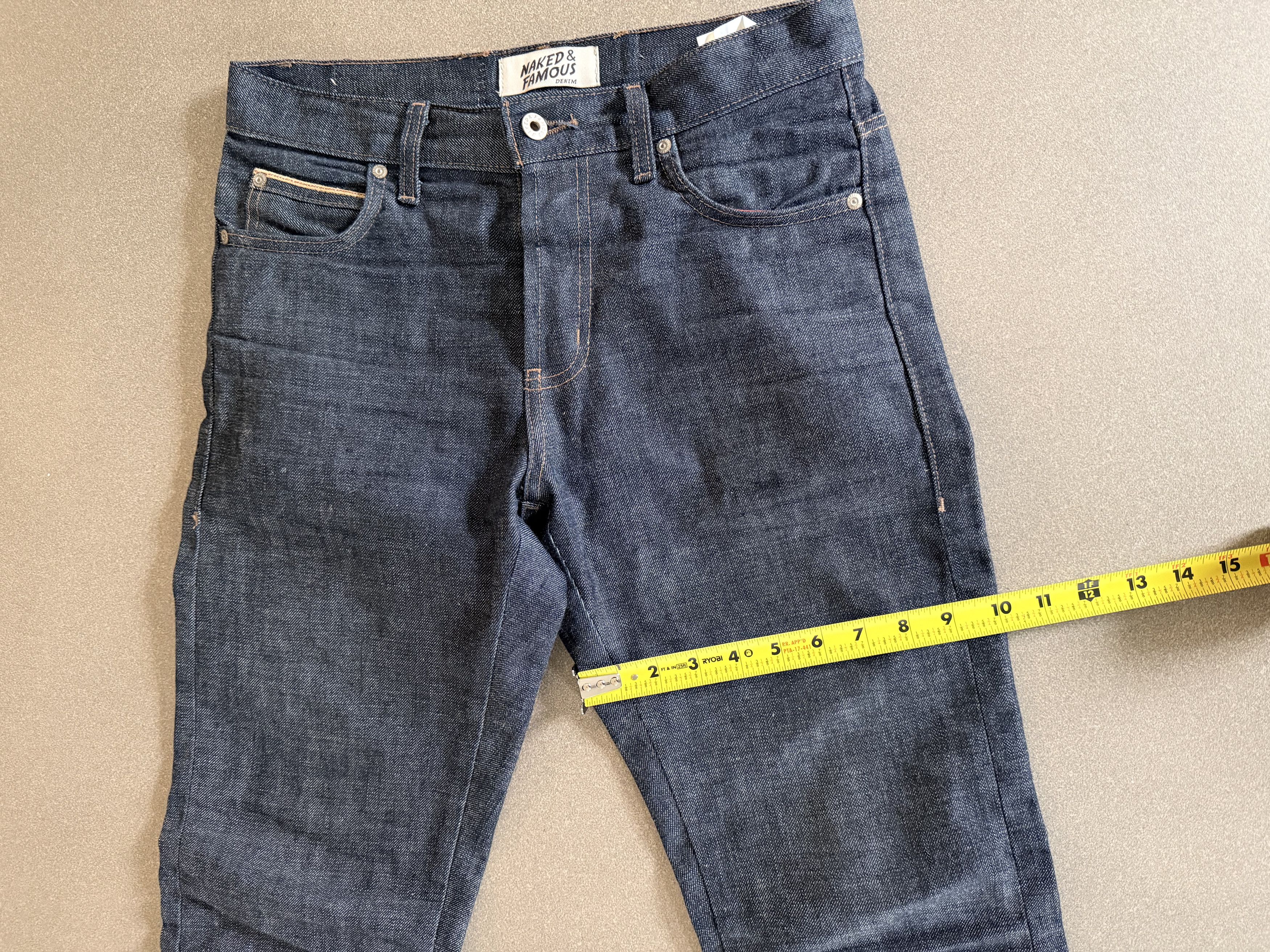 Naked & Famous Naked & Famous Chinese New Year "CNY Pig" Selvedge Size US 31 - 11 Thumbnail