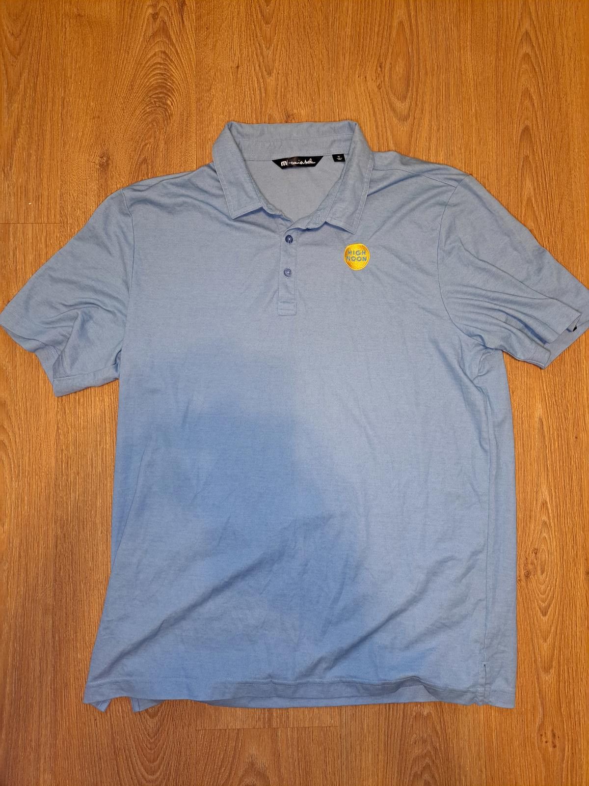 TravisMathew GOLF Travis Mathew Polo Shirt Blue XL Pima Cotton Blend Size US XL / EU 56 / 4 - 1 Thumbnail