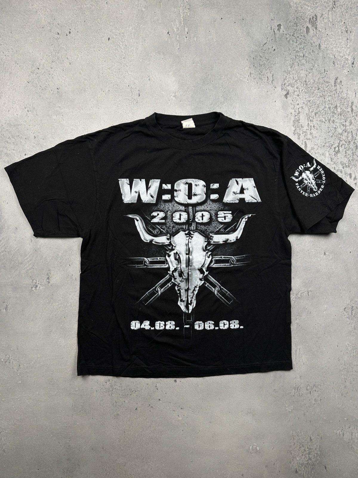 Vintage Vintage Wacken Open Air 2005 Festival T Shirt Metalhead XL Size US XL / EU 56 / 4 - 1 Thumbnail