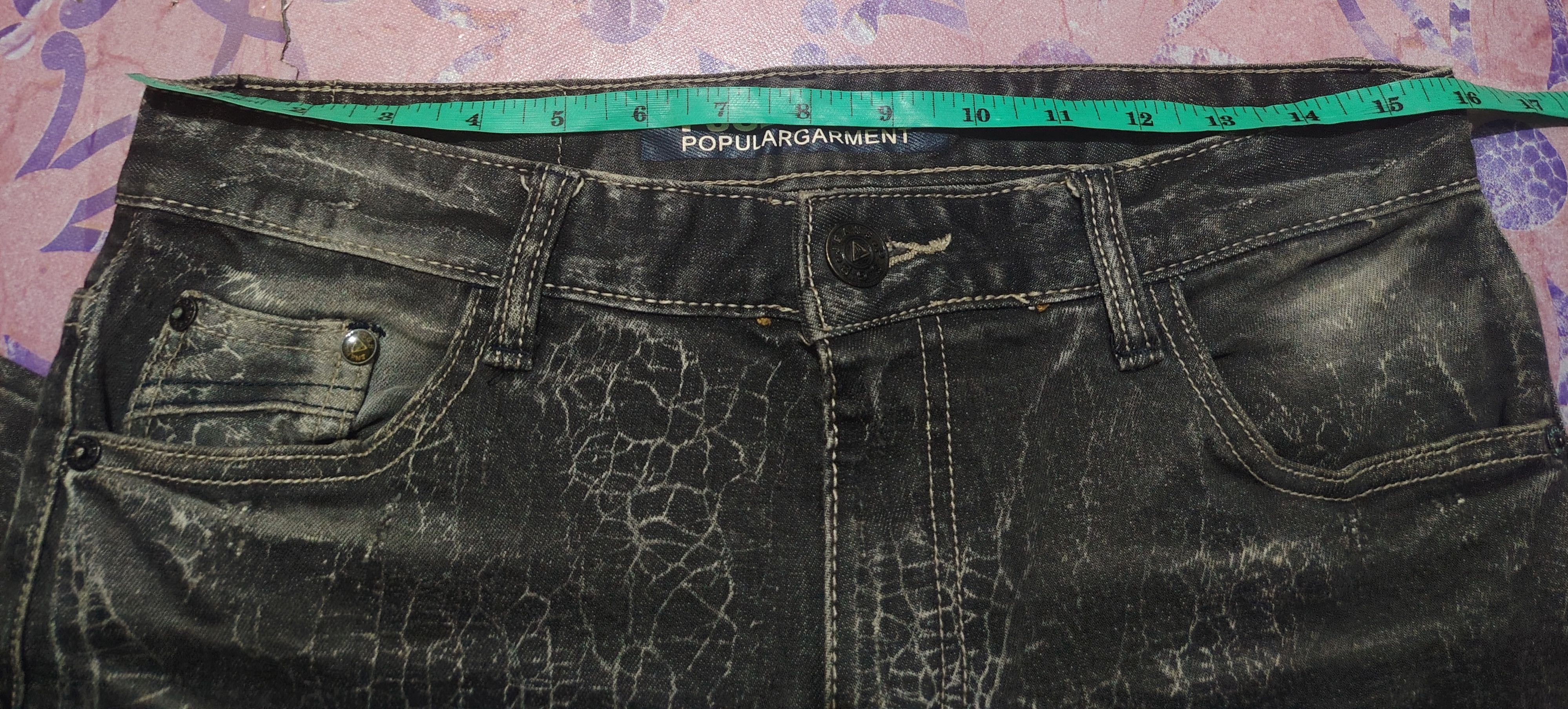 Hysteric Glamour Japanese PSGB Skinny stretch Jeans inspired rick owens style Size US 31 - 24 Thumbnail