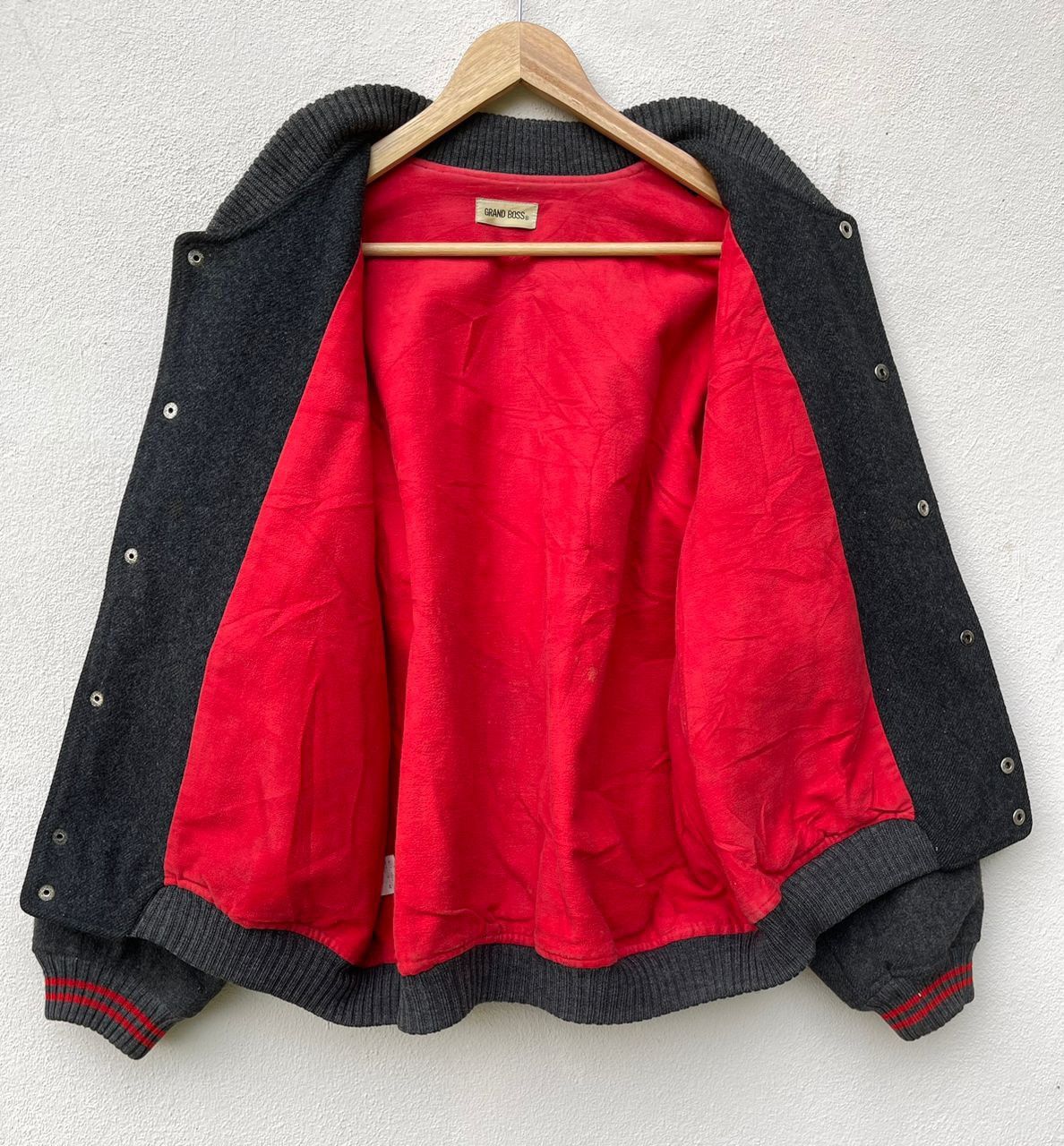 Grand Boss Wool Varsity Jacket