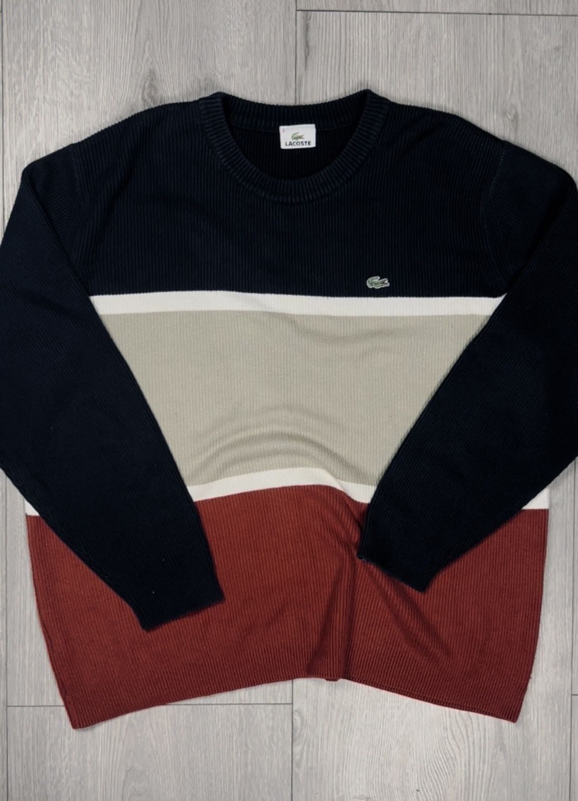 Lacoste × Polo Ralph Lauren × Vintage Vintage Lacoste Sweater Size US M / EU 48-50 / 2 - 3 Thumbnail