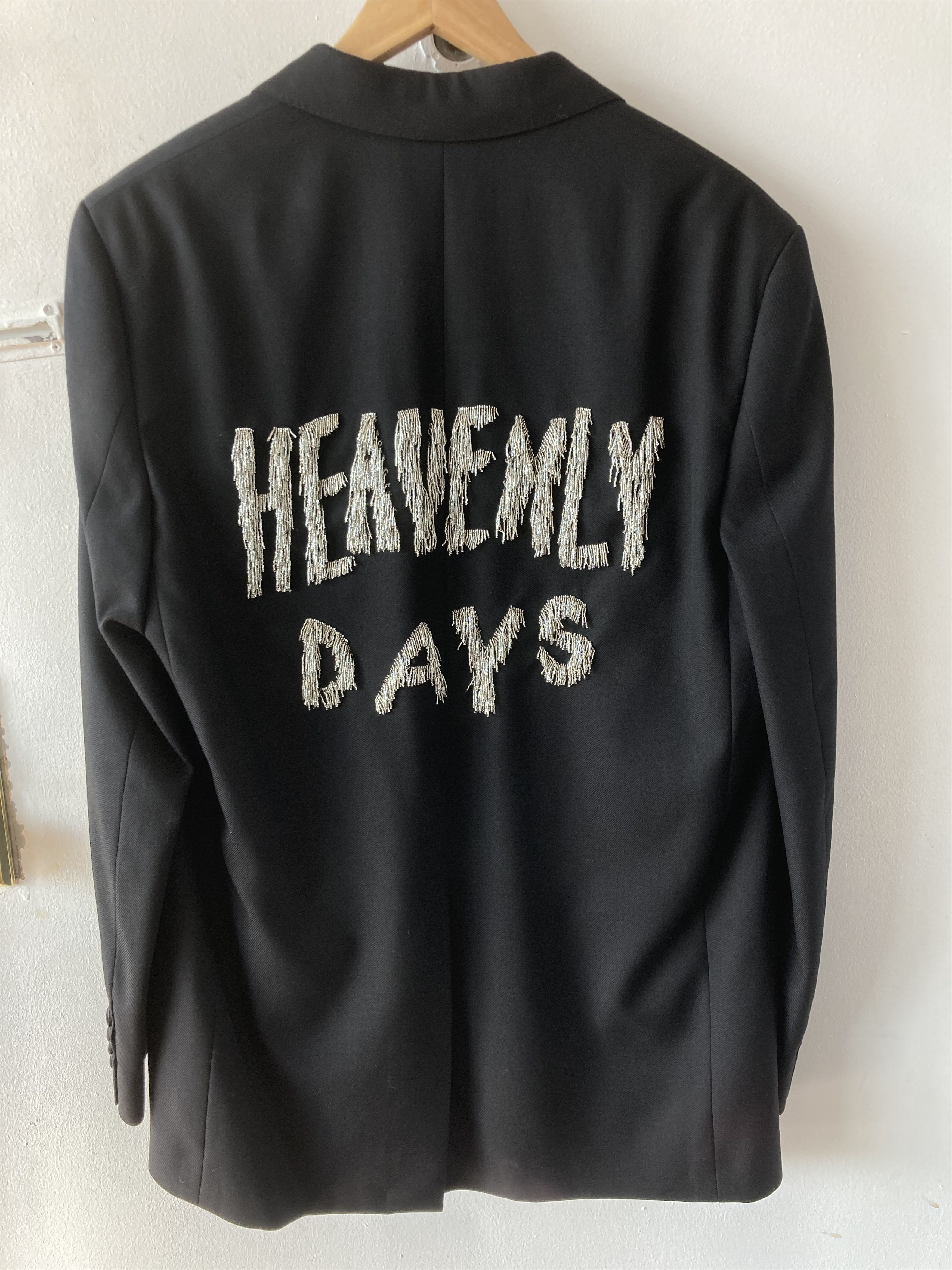 Celine SS22 "Heavenly Days" Marcelo Lavin Embroidery Blazer Jacket Size 48R - 1 Thumbnail
