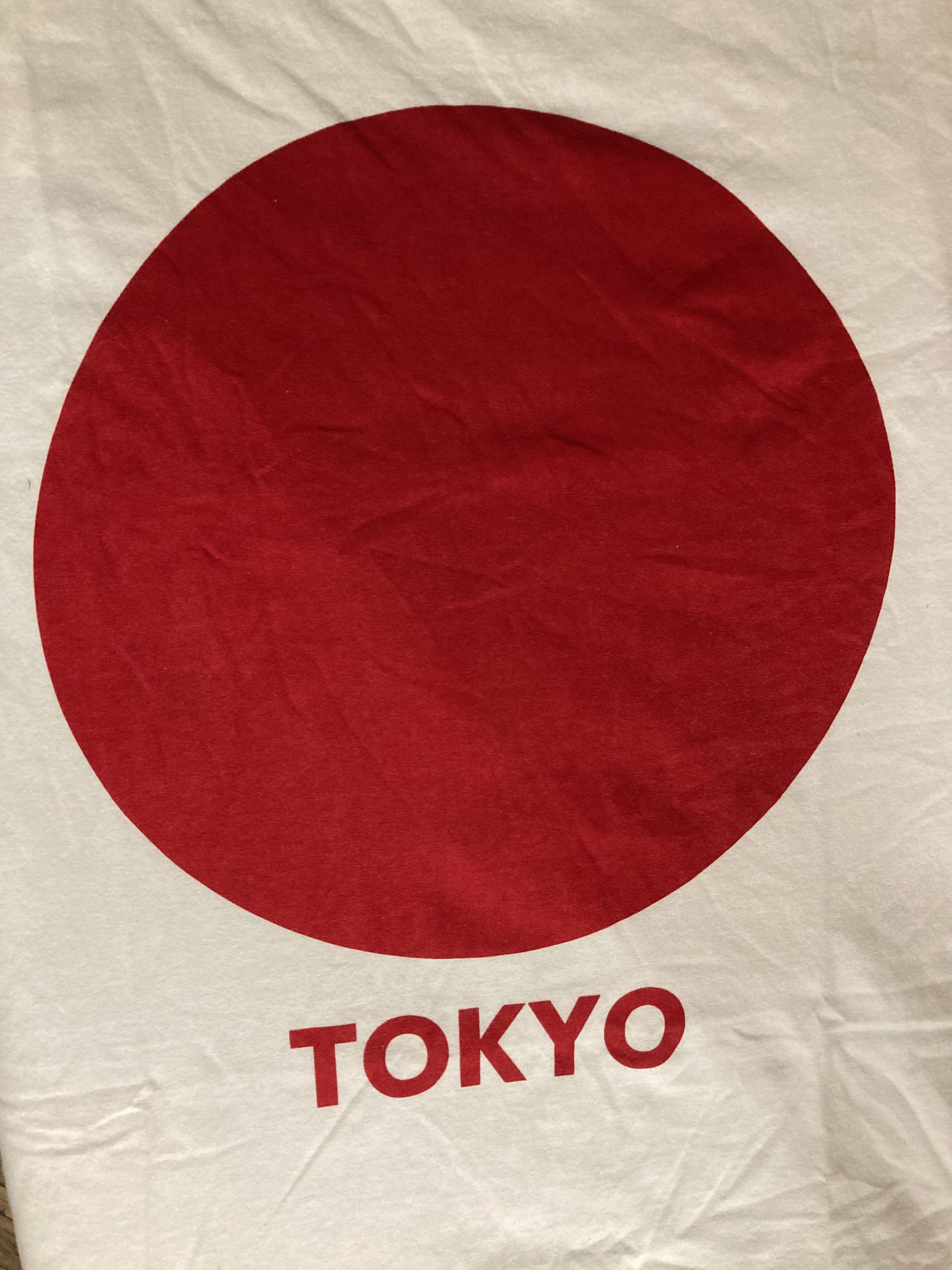 Japanese Brand Japan Shine Vintage White Tokyo Sun Tee Size US S / EU 44-46 / 1 - 6 Thumbnail