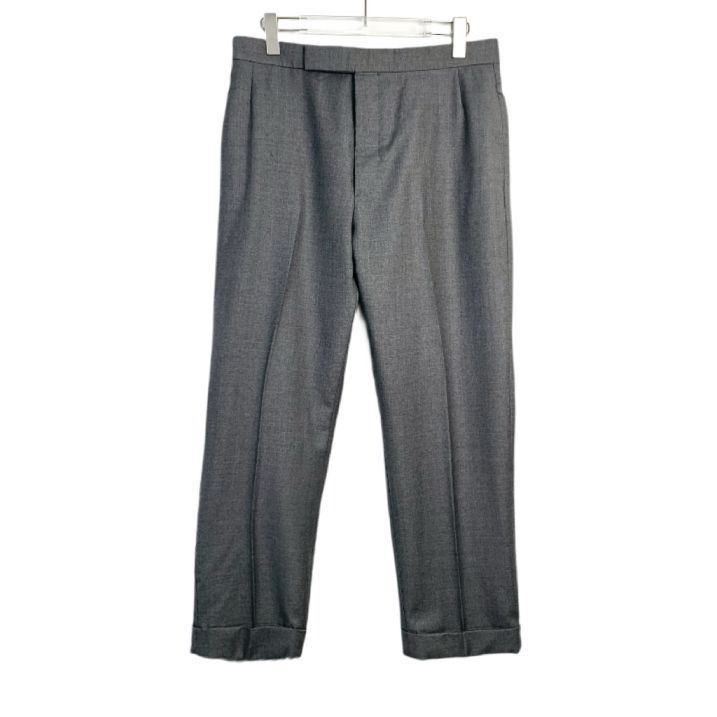 Thom Browne [Thom Browne] Grey Wool Cuff Dress Pants 2/M Size US 28 / EU 44 - 7 Thumbnail