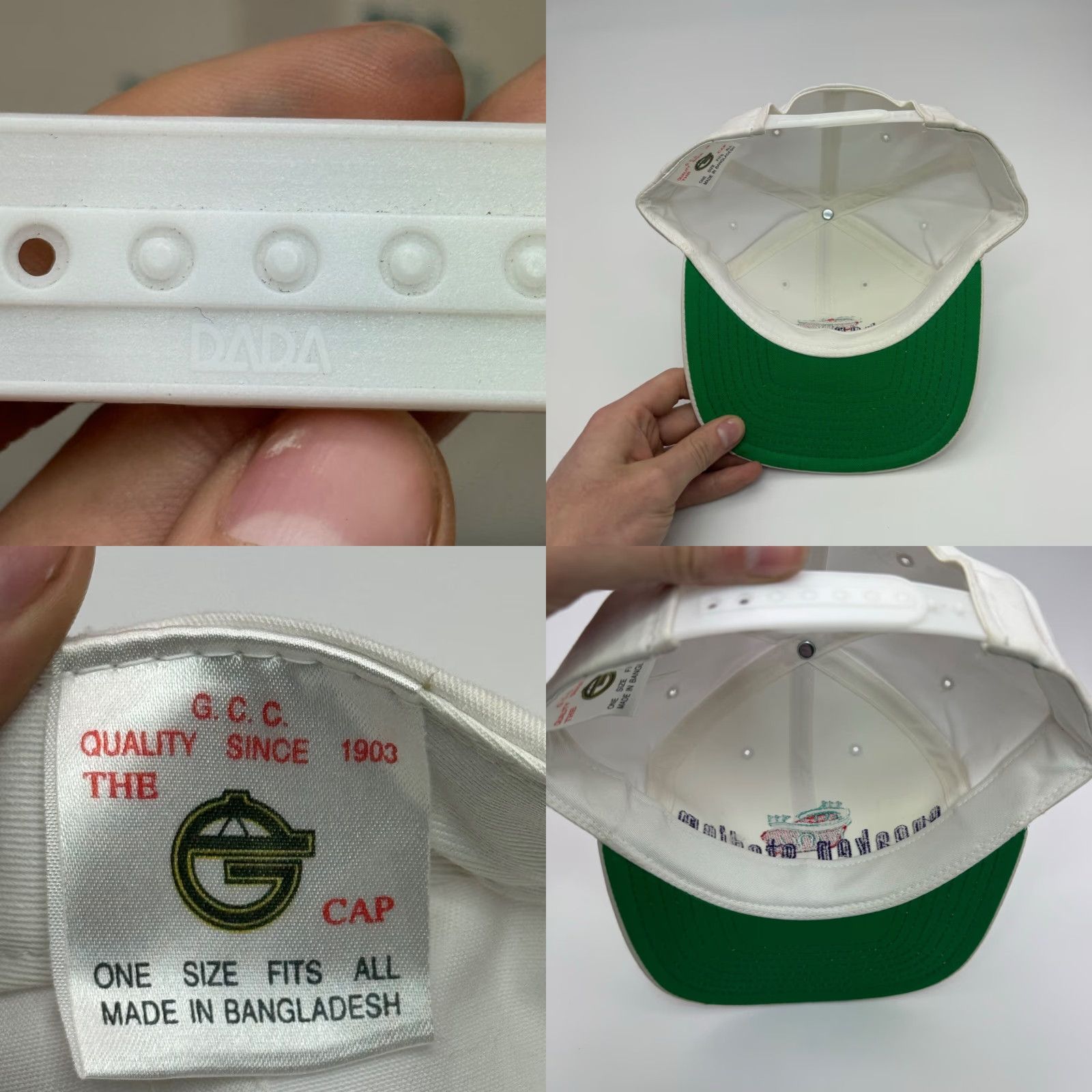 Vintage VINTAGE 90S OUTDOOR CAP SNAPBACK HAT White Cotton Twill Adjustable Breathable Cap Mens Size ONE SIZE - 8 Thumbnail