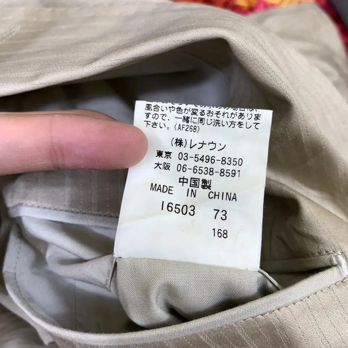 Yohji Yamamoto Vintage YOHJI YAMAMOTO x AAR 2 Button Beige Blazer Sport Size 42R - 4 Thumbnail