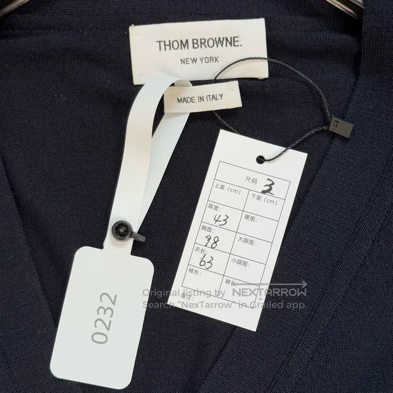 Thom Browne Thom Browne a cardigan Size US L / EU 52-54 / 3 - 2 Thumbnail