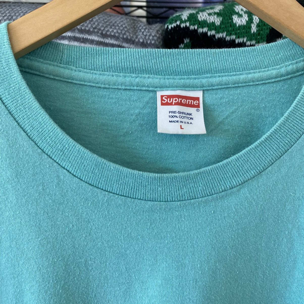 Supreme Supreme T-Shirt Sketch Longsleeve Blue 2016 Vintage Size US L / EU 52-54 / 3 - 3 Thumbnail