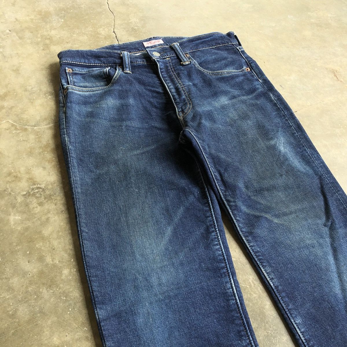 Sugar Cane Vintage Sugar Cane W32 Light Distressed Denim Jeans Pants Size US 31 - 15 Thumbnail