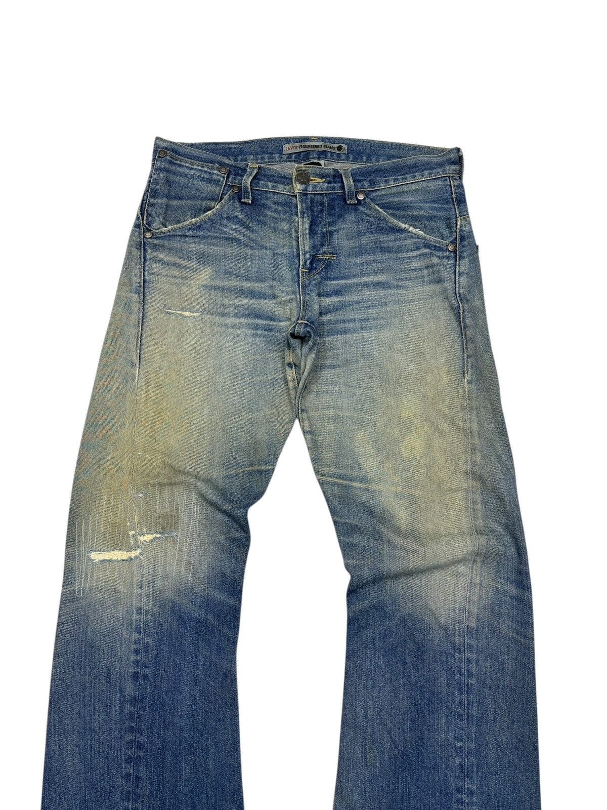 Engineered Garments × Levi's Levis Engineered 1999 Flare Twist Rusty Flared Jeans Size US 33 - 7 Thumbnail
