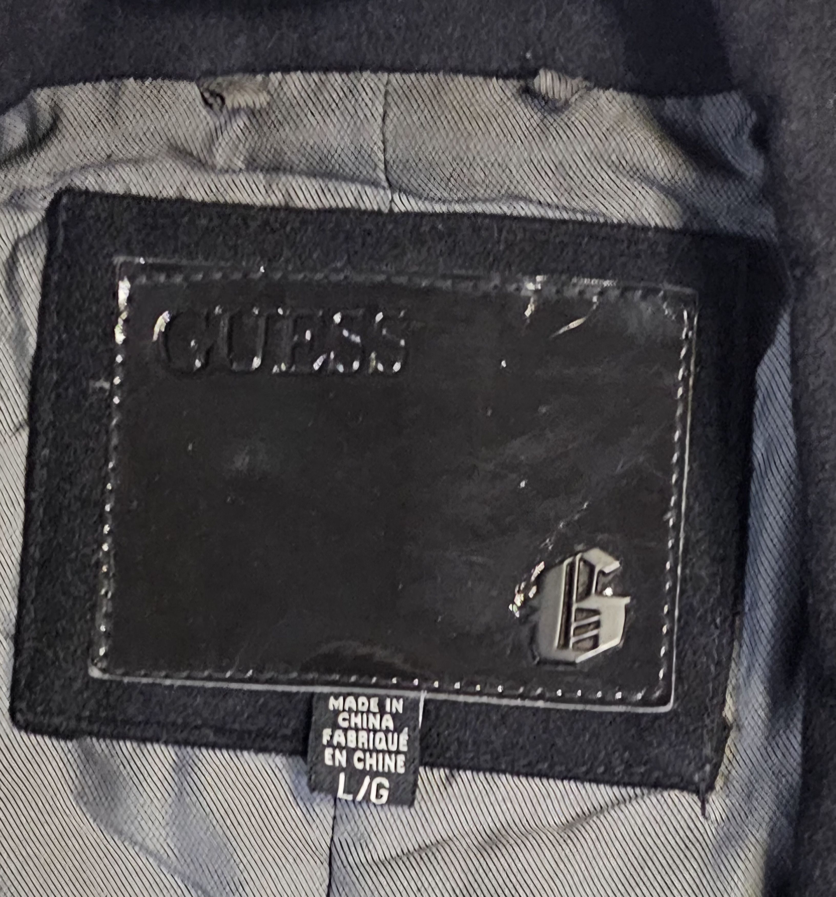 Guess Guess "pecoat" Black Size Large Size US L / EU 52-54 / 3 - 2 Thumbnail