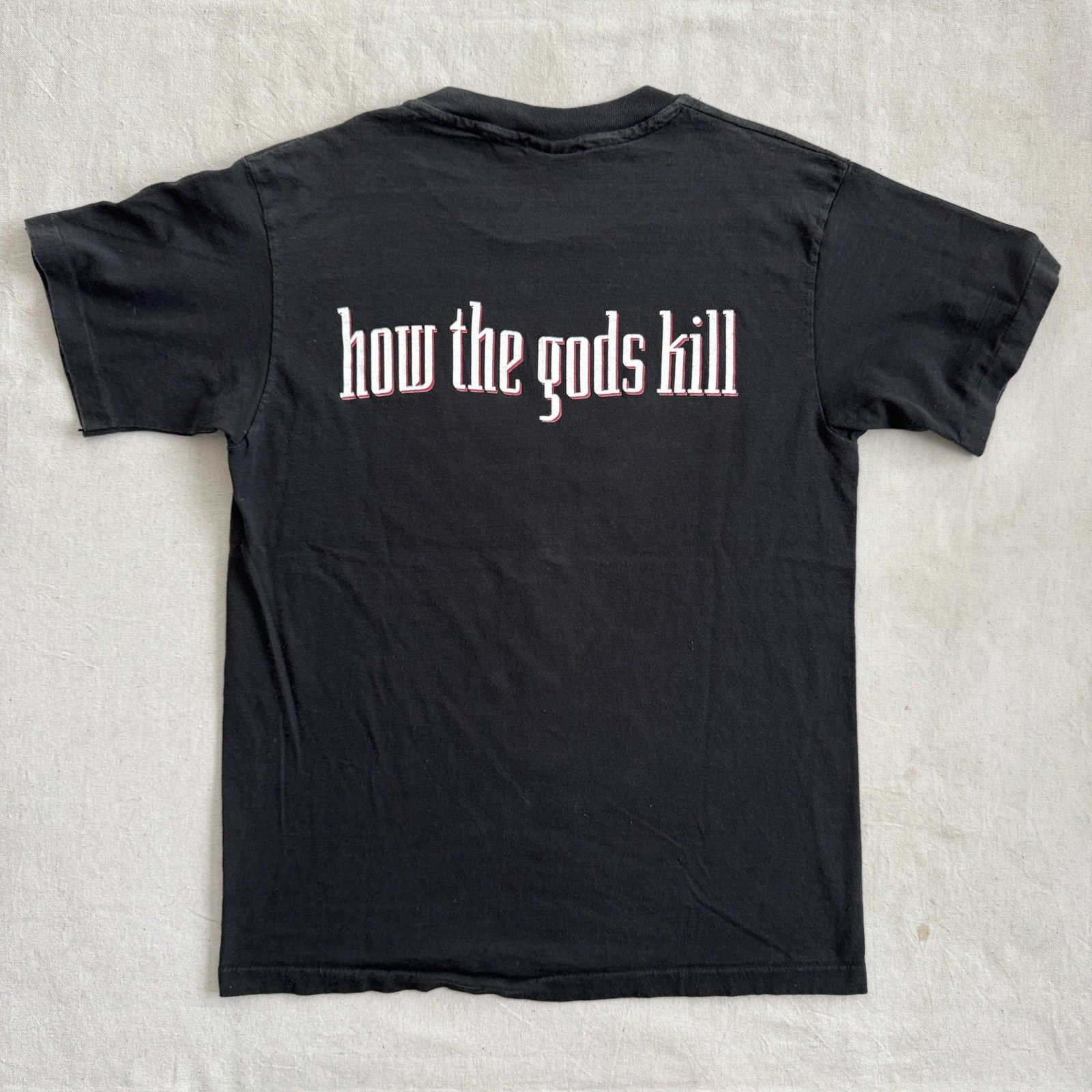 Giant Vintage 90s Danzig III How The Gods Kill T Shirt L Black USA Size US L / EU 52-54 / 3 - 4 Thumbnail