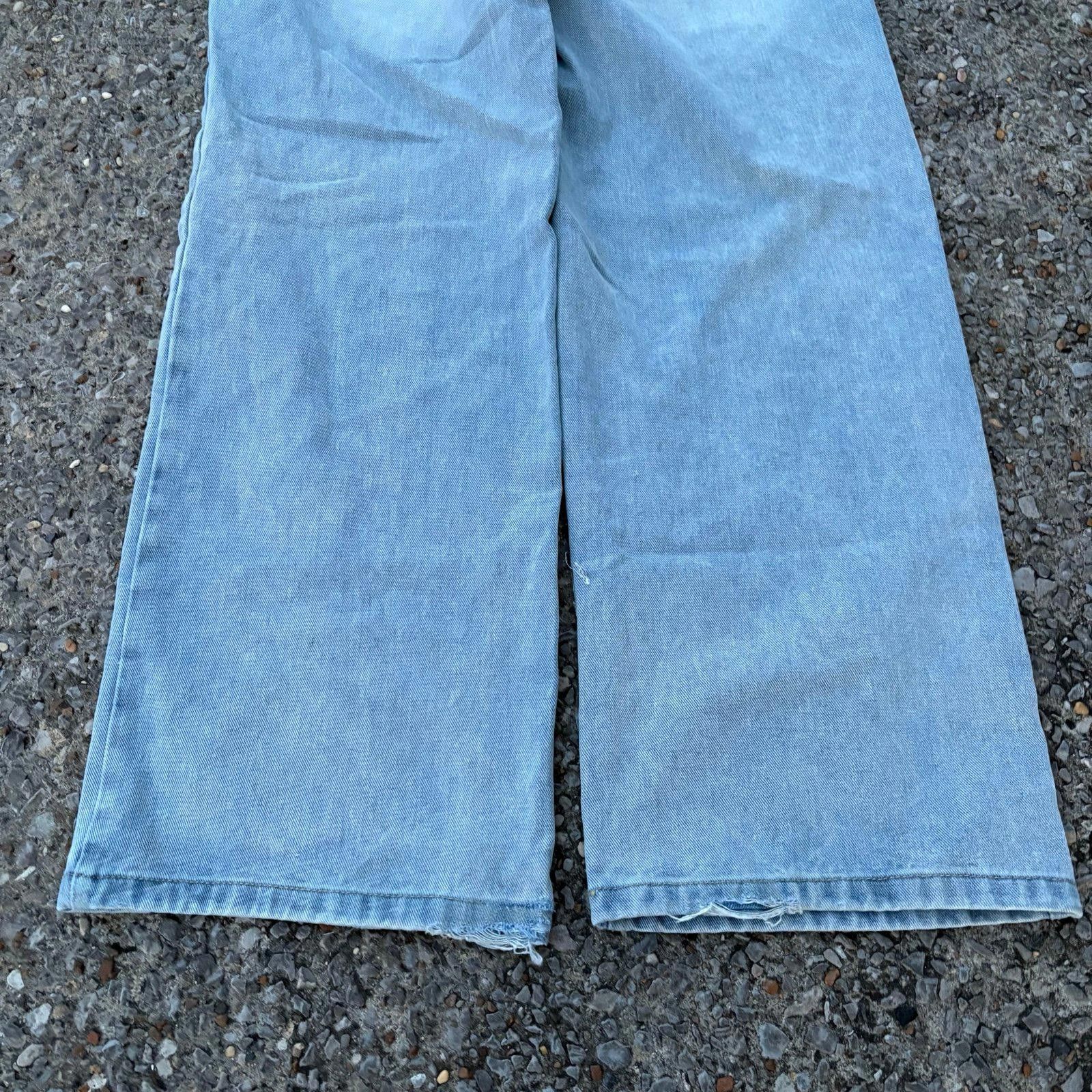 Fashion Nova Fashion Nova light wash wide-leg denim jeans Size 28" / US 6 / IT 42 - 3 Thumbnail