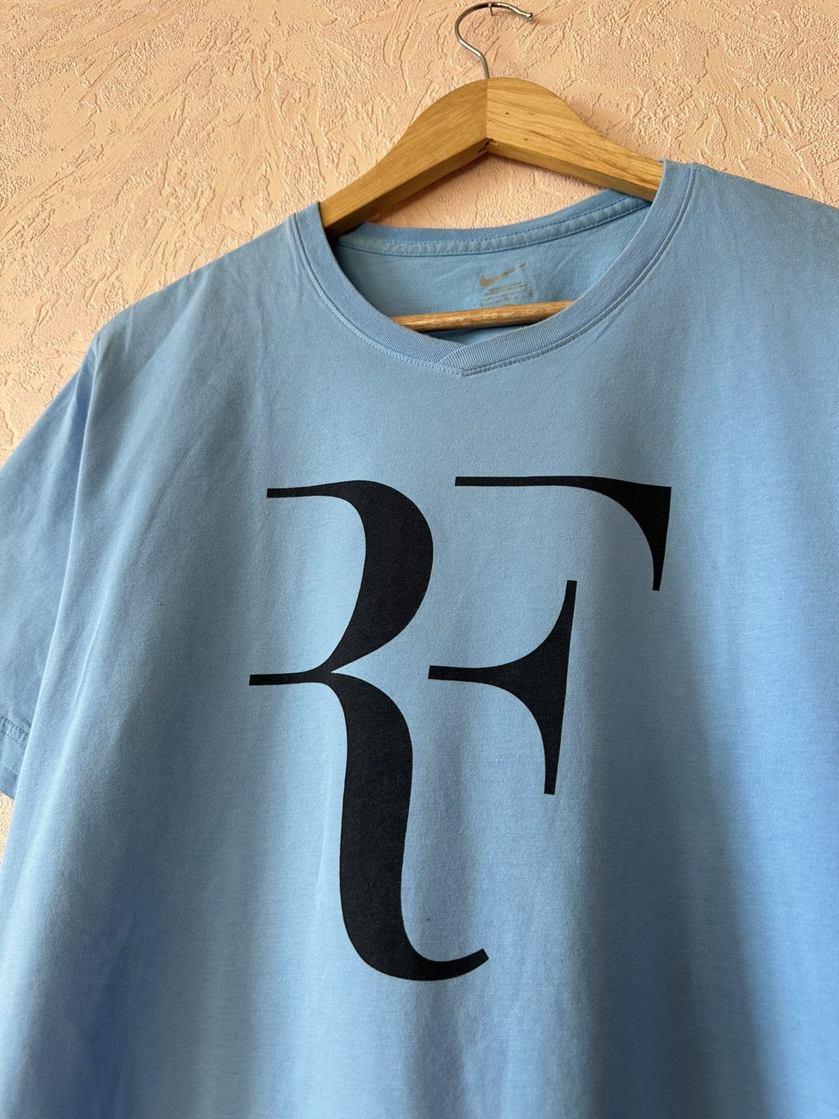 Nike × Vintage Nike Roger Federer RF tennis vintage tee t-shirt Size US L / EU 52-54 / 3 - 2 Thumbnail