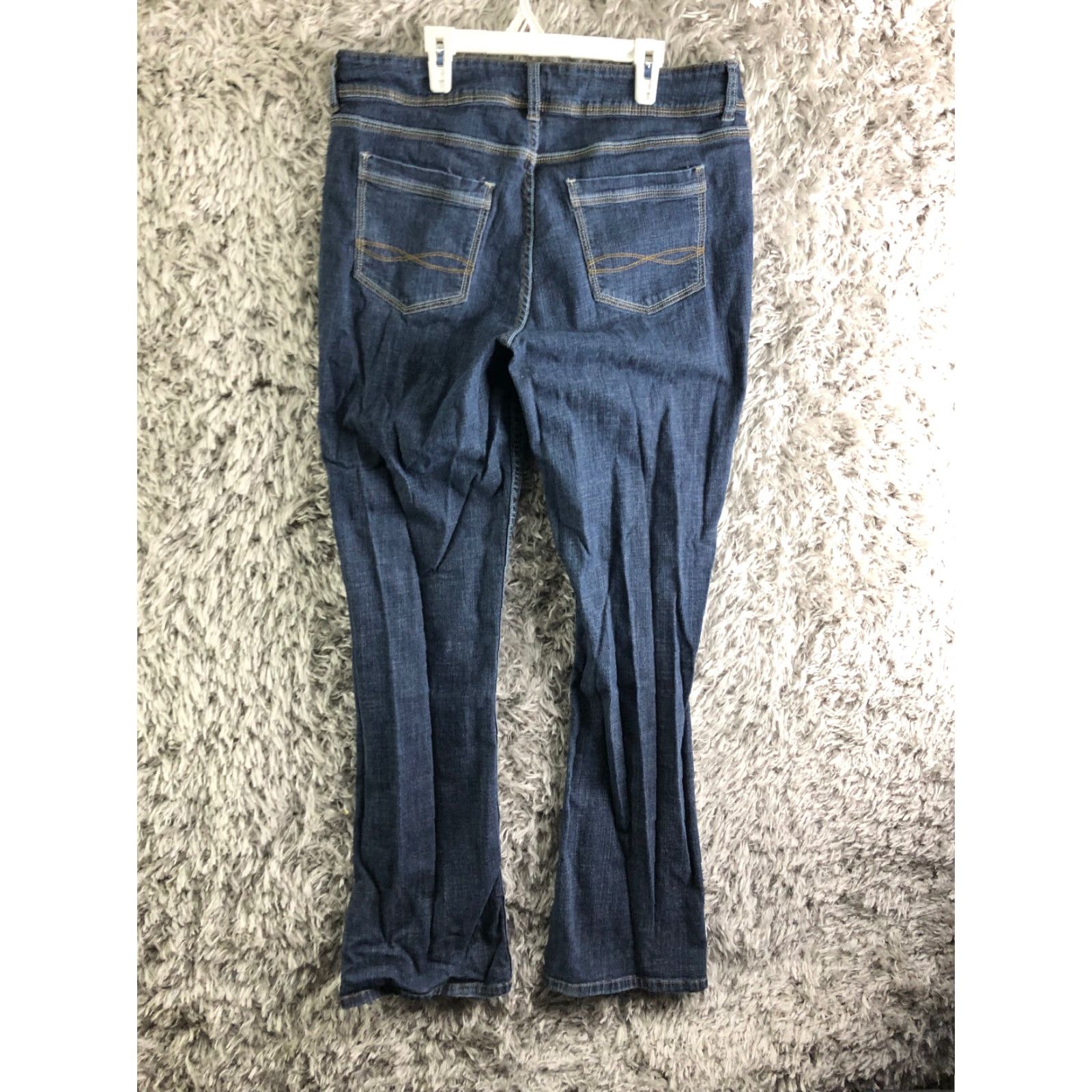 Vintage Riders Womens Jeans Mid Rise Bootcut Size 14 Medium Wash Blue Denim 5-Pocket Regular Inseam 32 in Mens? Size 36" / US 14 / IT 50 - 5 Thumbnail