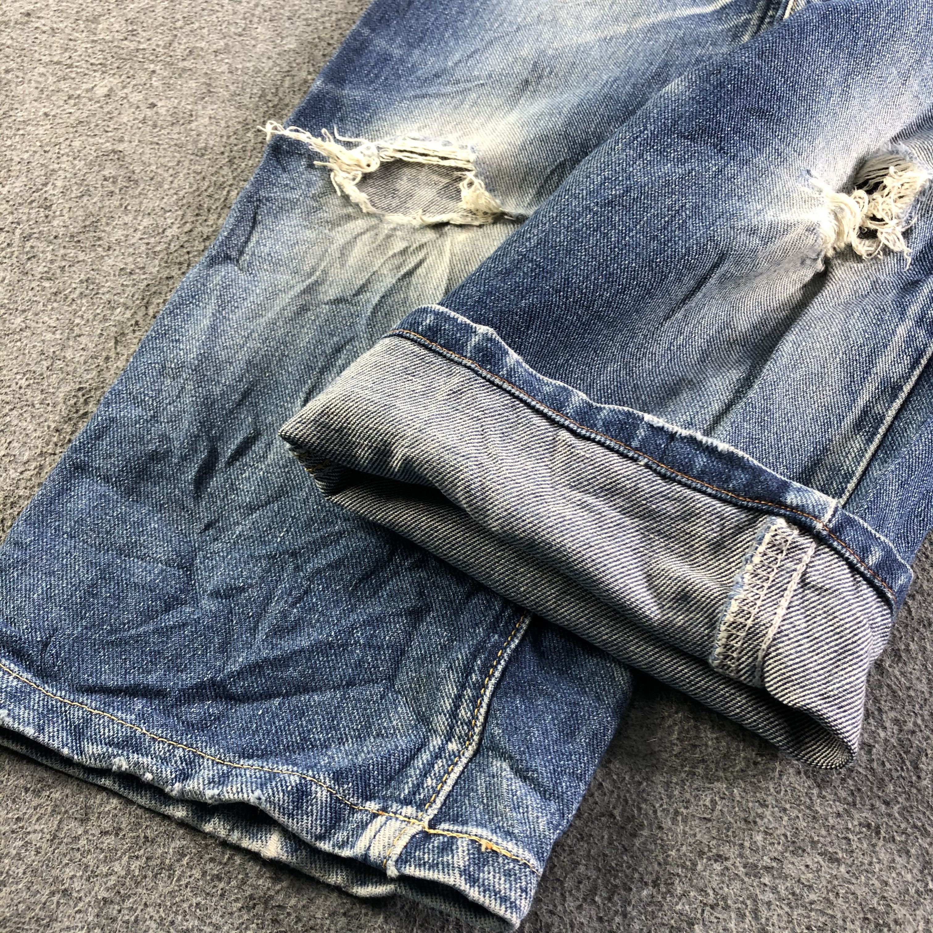 Lee Vintage Blue Wash Lee Jeans-J3913 Size US 26 / EU 42 - 6 Thumbnail