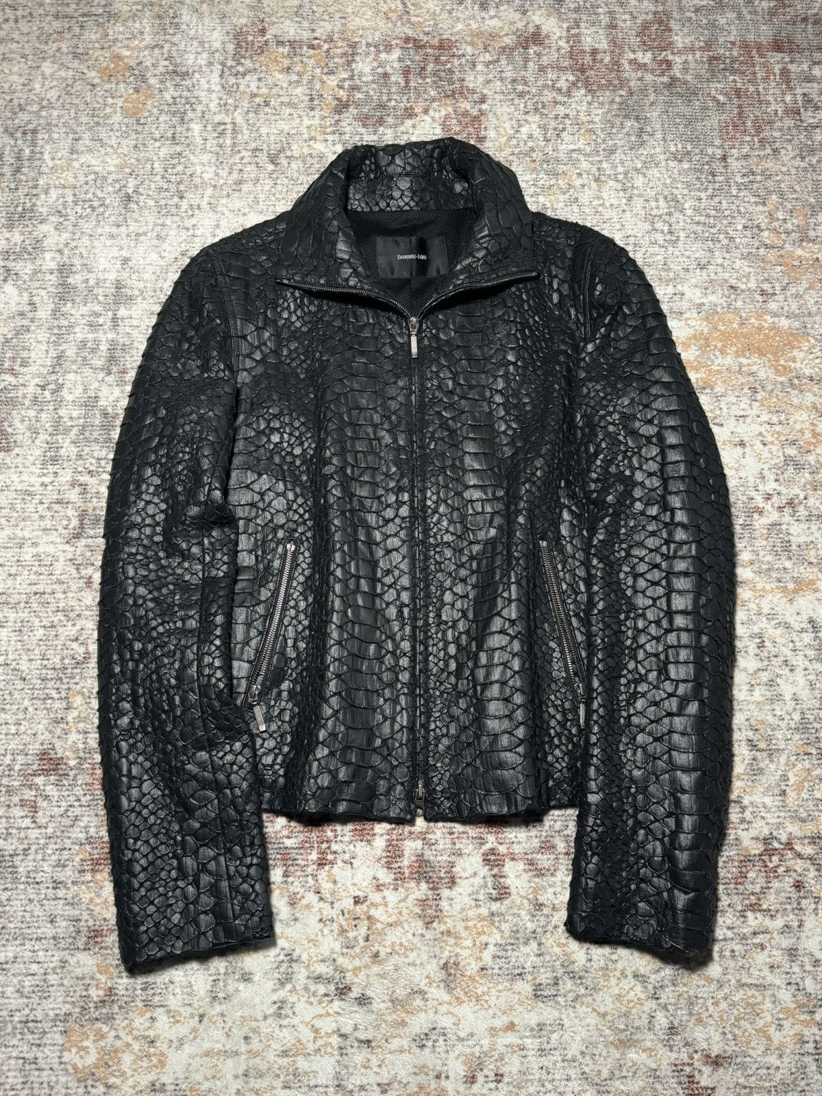 ジャケット・アウター yasuki ishii cow leather coat ej yasuki ishii cow leather coat ej - メルカリ