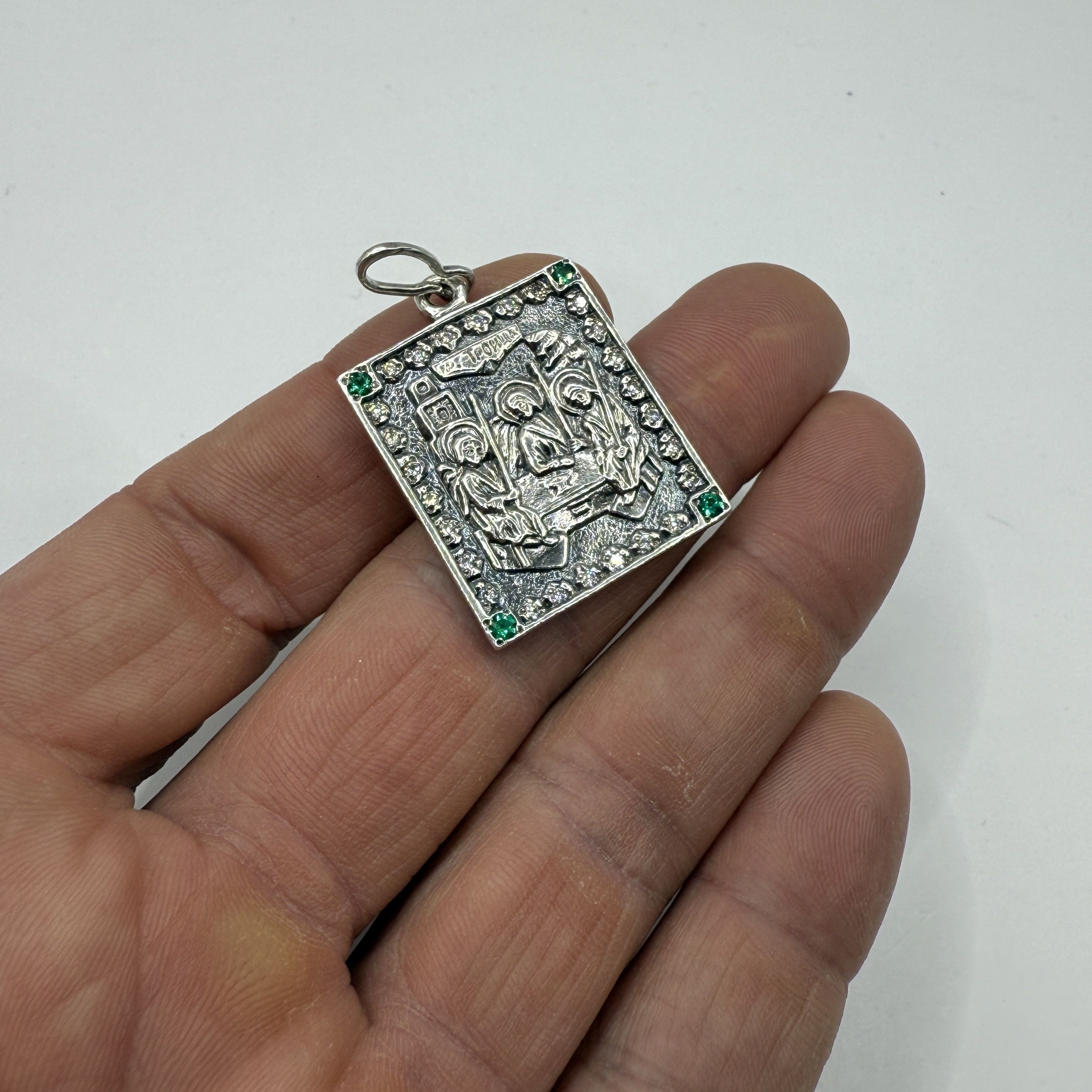 Vintage Vintage pendant "Trinity" made of 925 silver 12,24g Size ONE SIZE - 6 Thumbnail