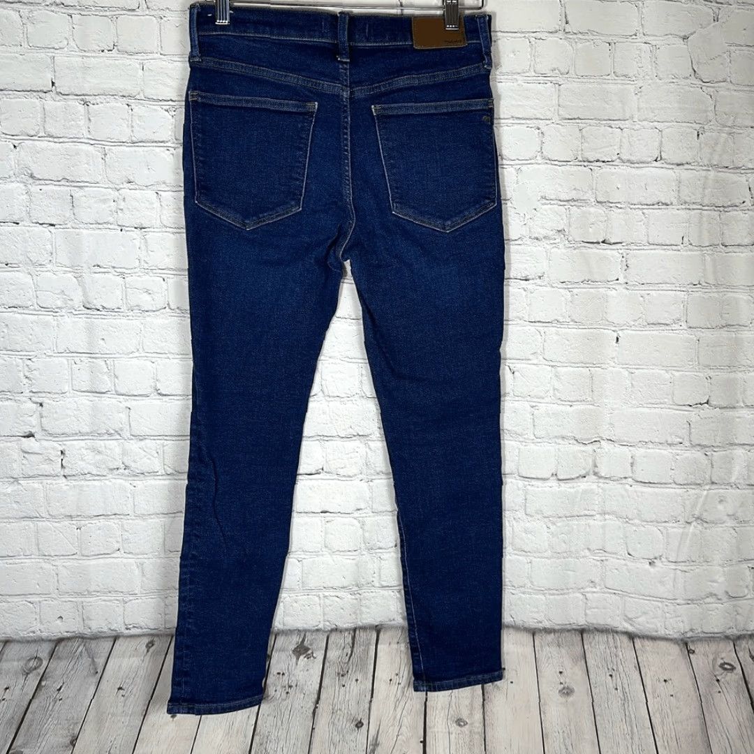 Madewell Madewell Jeans Women 9” Mid rise Skinny Jeans Medium Wash 27P Blue MB016 Womens Size 27 Part of 9" Mid Rise Skinny Jeans Size 27" / US 4 / IT 40 - 4 Thumbnail