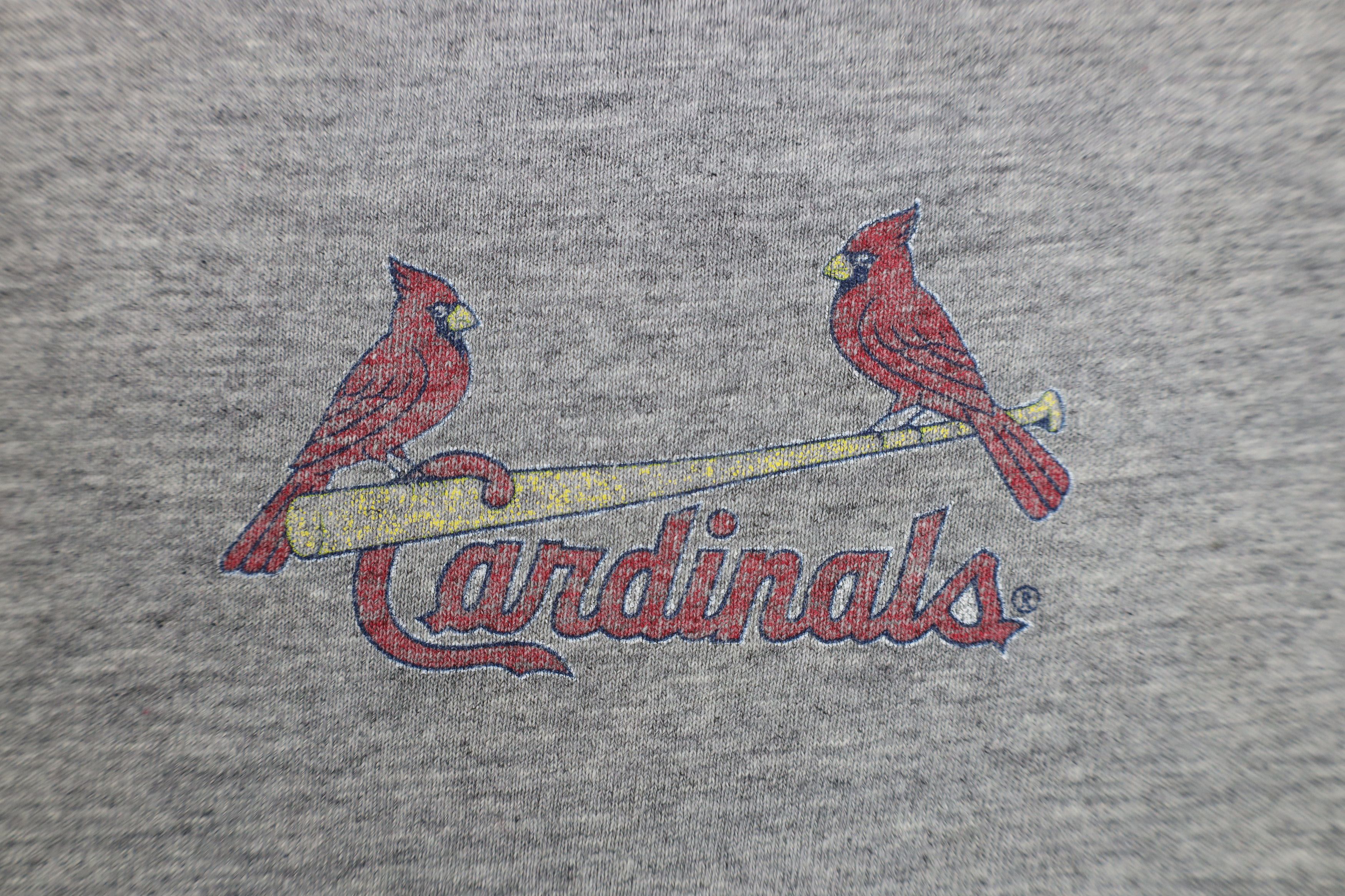 Nike Vintage Nike Scott Center Swoosh St Louis Cardinals T-Shirt Size US L / EU 52-54 / 3 - 13 Thumbnail