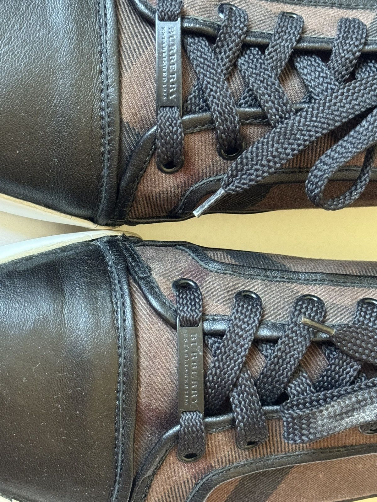Burberry Burberry sneakers low profile with the nova check Size: 41 Size US 8 / EU 41 - 20 Thumbnail