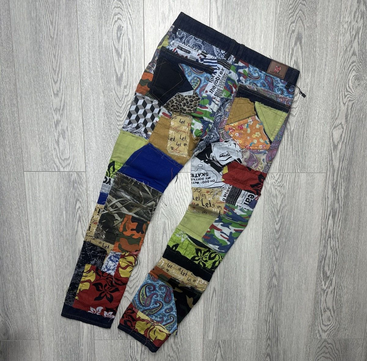 Japanese Brand Vintage BiePa Jeans Patchwork Archival Denim Y2K Japanese Size US 30 / EU 46 - 3 Thumbnail
