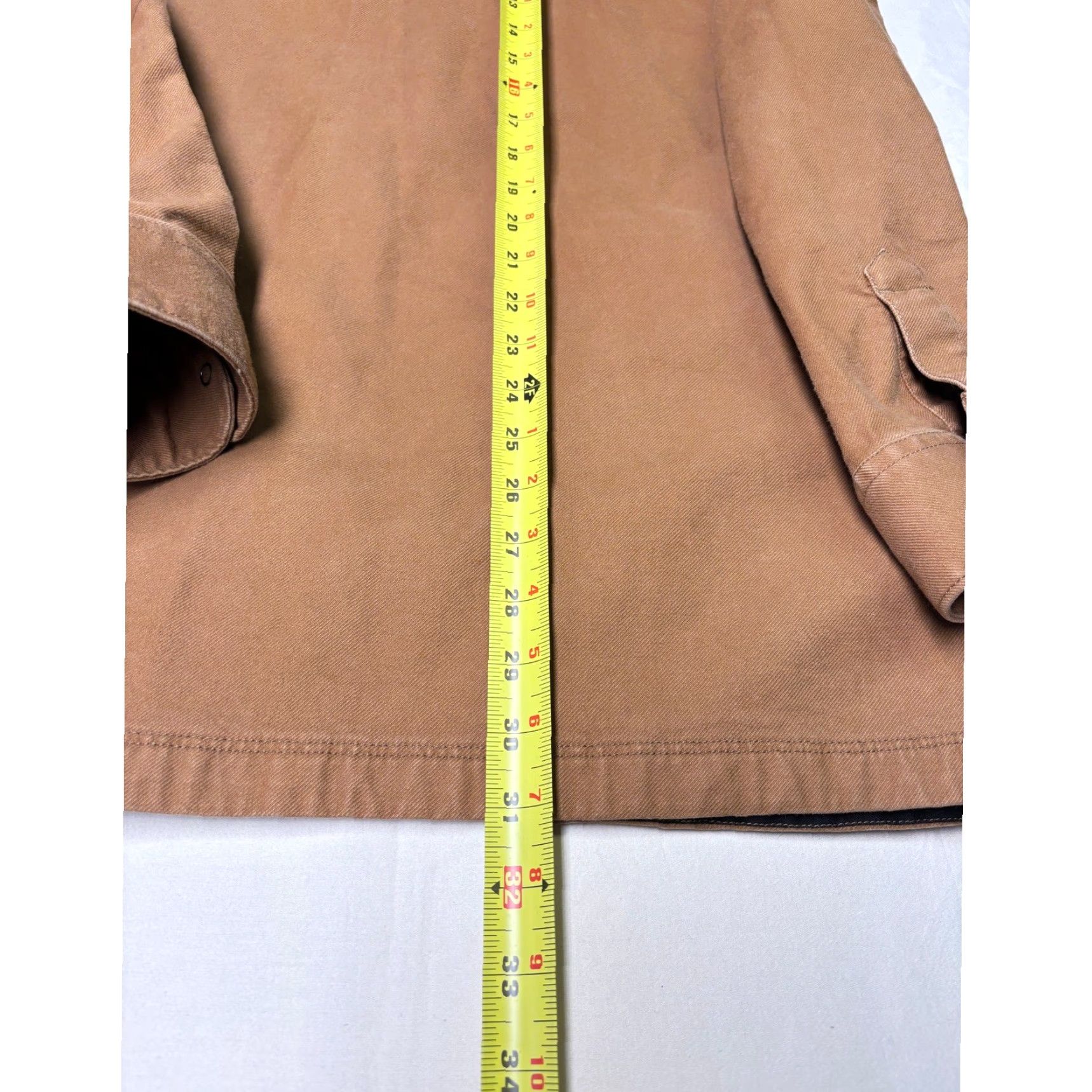Vintage 5.11 Tactical Mens XL Cotton Elastane Work Shirt Jacket Tan Long Sleeve Mens Size US XL / EU 56 / 4 - 5 Thumbnail