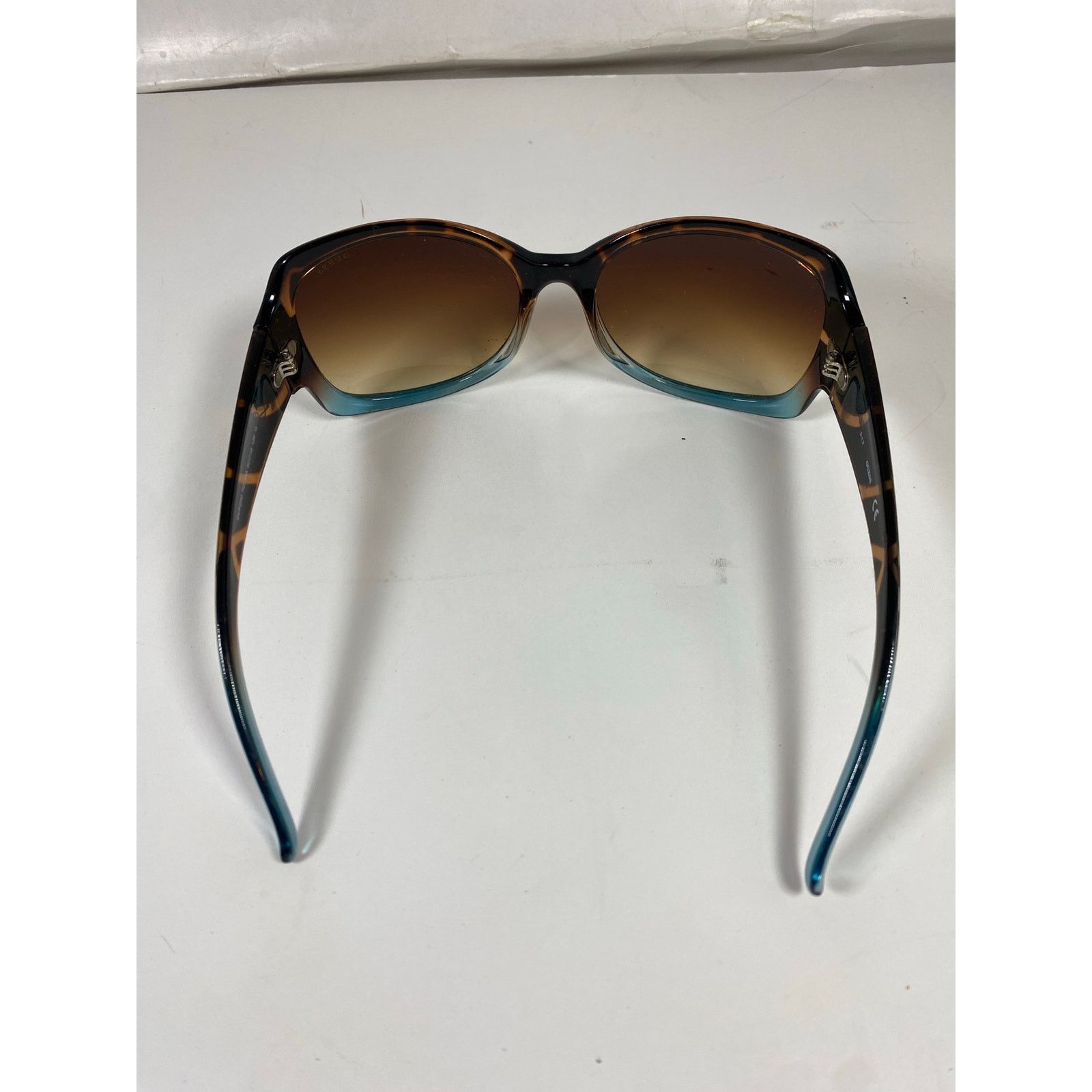 Guess Guess Sunglasses Tortoise and Blue Gradient Lenses Size ONE SIZE - 10 Thumbnail