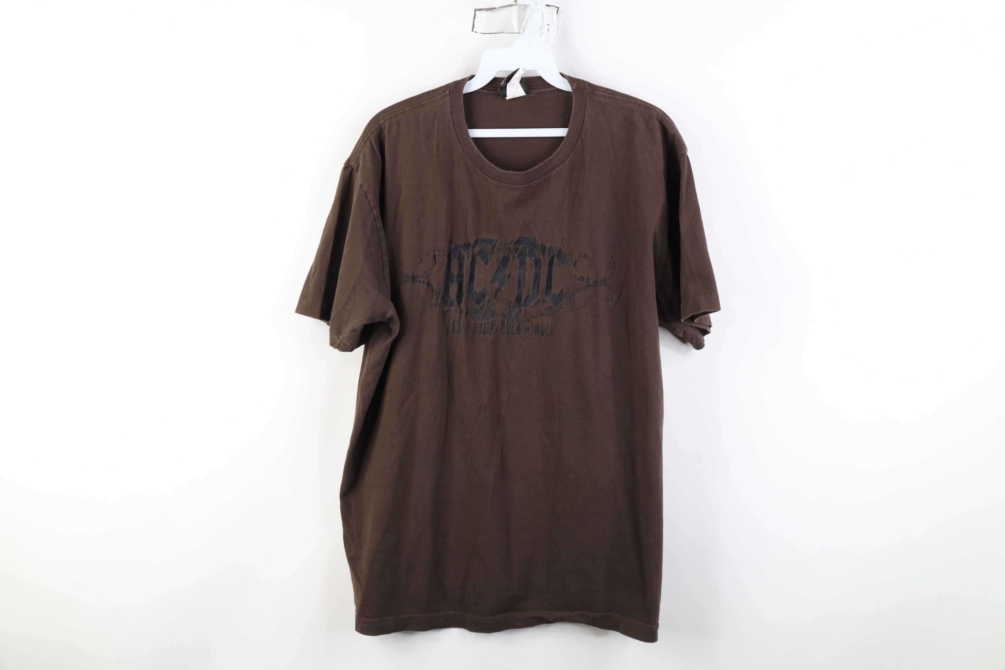 Vintage Vintage Y2K 2007 Can't Stop Rock N Roll ACDC Band T-Shirt Size US XL / EU 56 / 4 - 1 Thumbnail