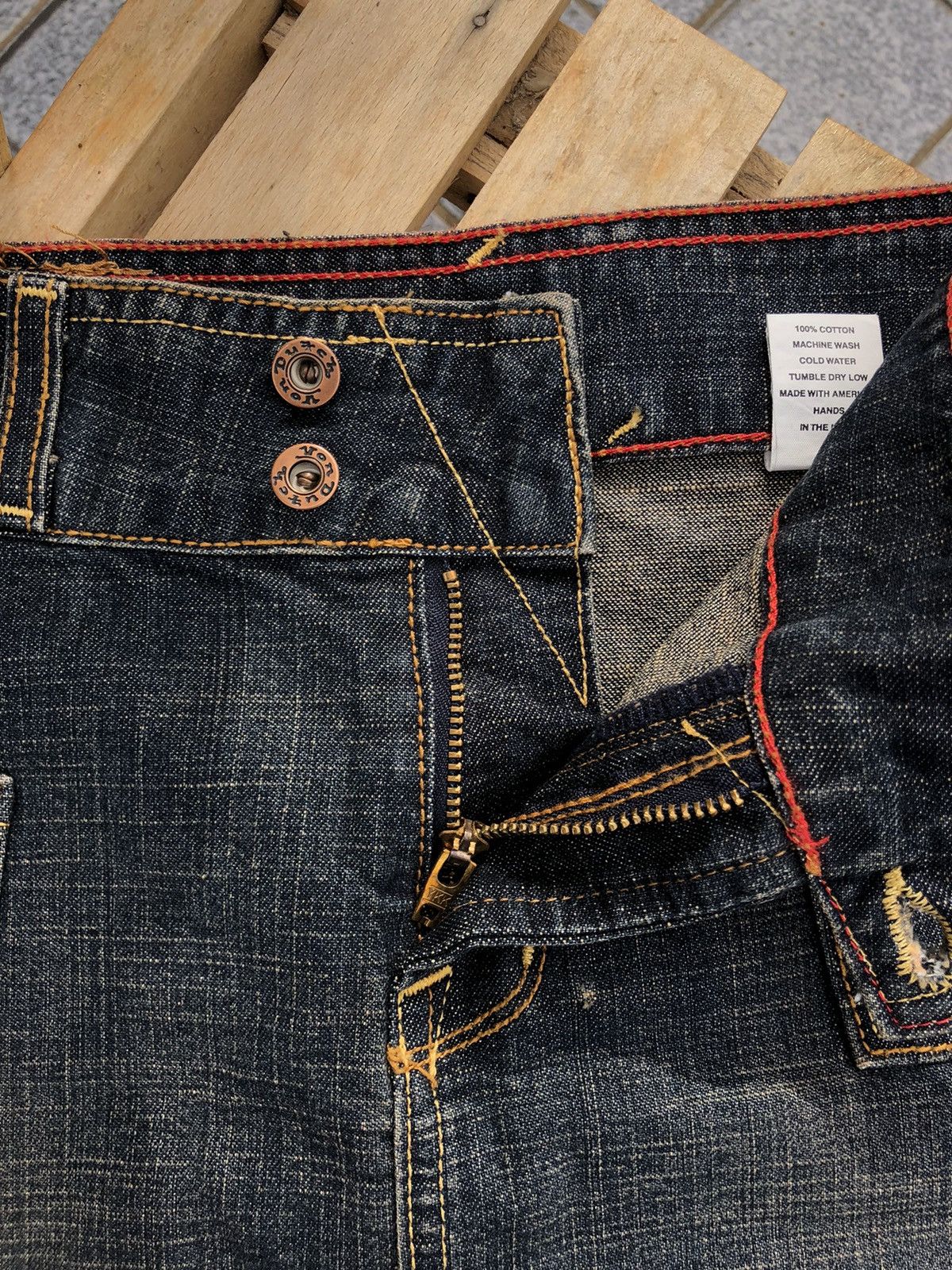 Vintage × Von Dutch Vintage mini skirt Von Dutch Y2K Size 27" / US 4 / IT 40 - 5 Thumbnail
