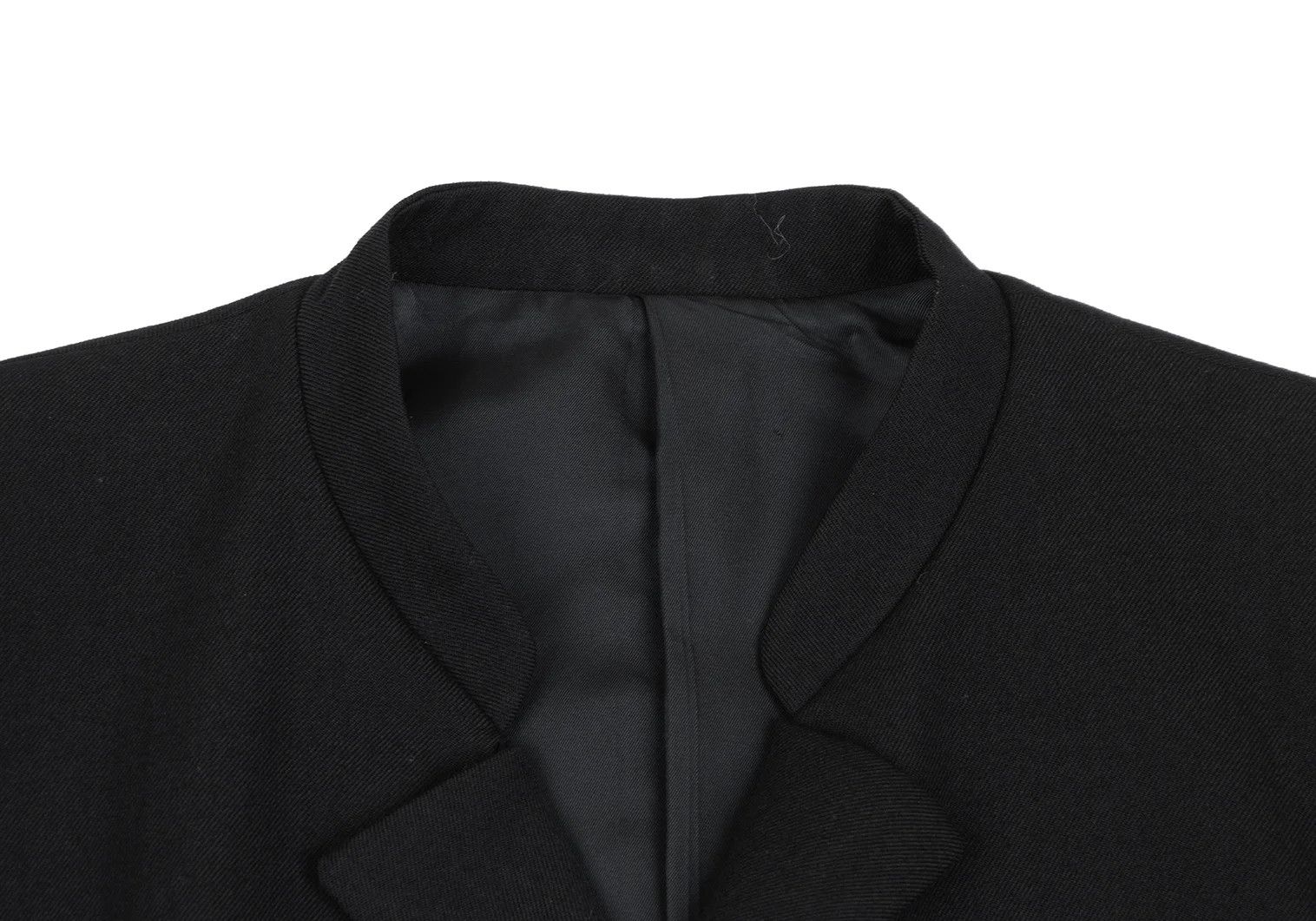 Comme des Garcons Homme Plus Lapel Design Jacket in Black Size S Size US S / EU 44-46 / 1 - 3 Thumbnail