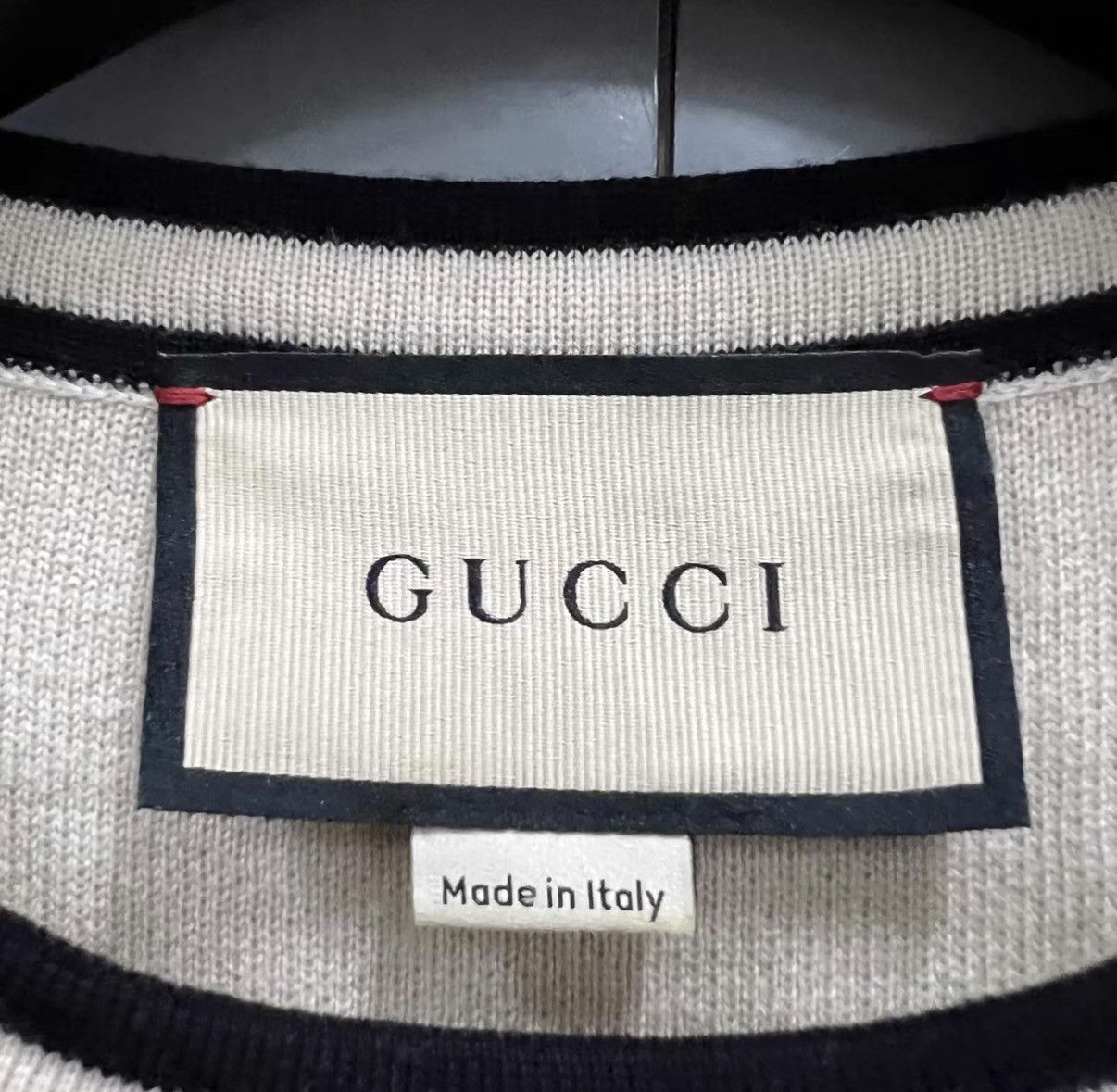 Gucci Gucci GG jacquard wool crew neck short-sleeve dress J41 Size S / US 4 / IT 40 - 3 Thumbnail