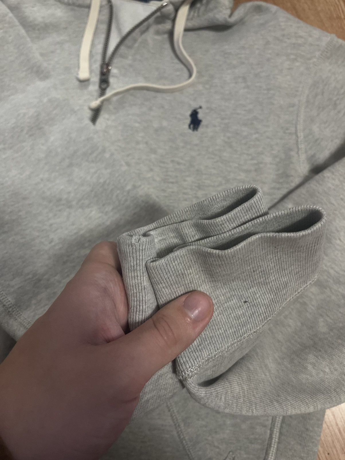 Polo Ralph Lauren Beautiful grey Zip-Up Hoodie Polo ralph lauren Size US M / EU 48-50 / 2 - 5 Thumbnail