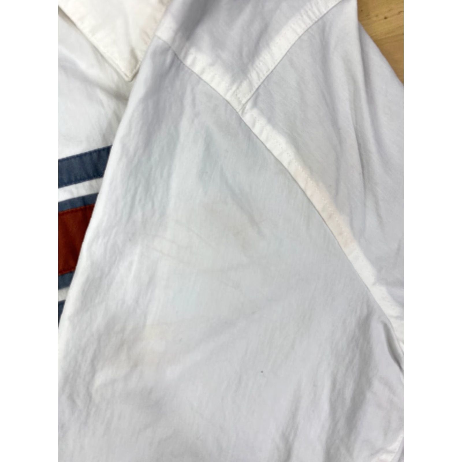 Vintage Sun Diego Full Zip Jacket White Strip Size L Sun Diego Boardshops Jacket Men Beach Polyester Regular Full Zip") Size US L / EU 52-54 / 3 - 4 Thumbnail