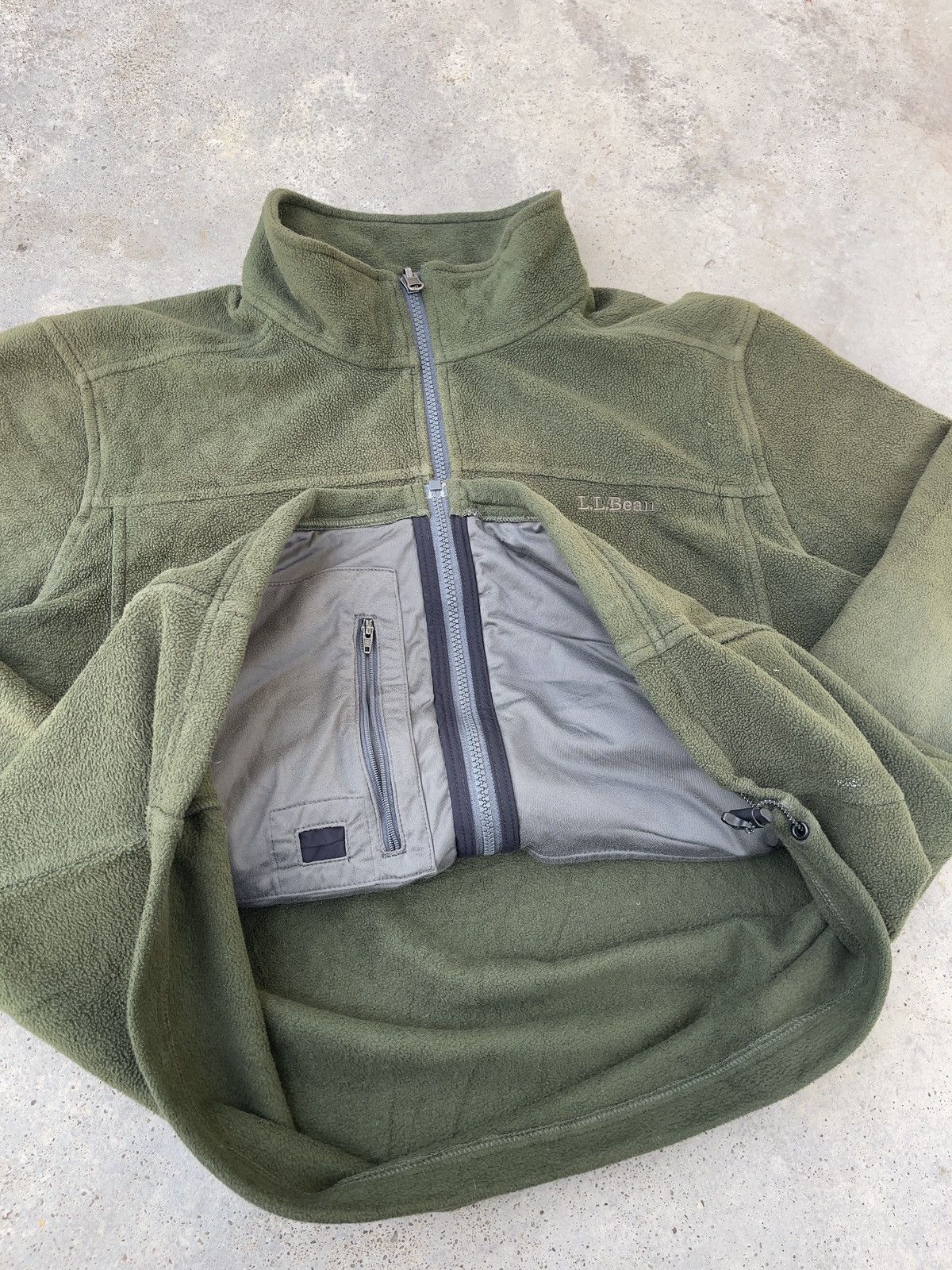 L.L. Bean Vintage LL Bean Full-Zip Fleece Jacket Size US L / EU 52-54 / 3 - 10 Thumbnail