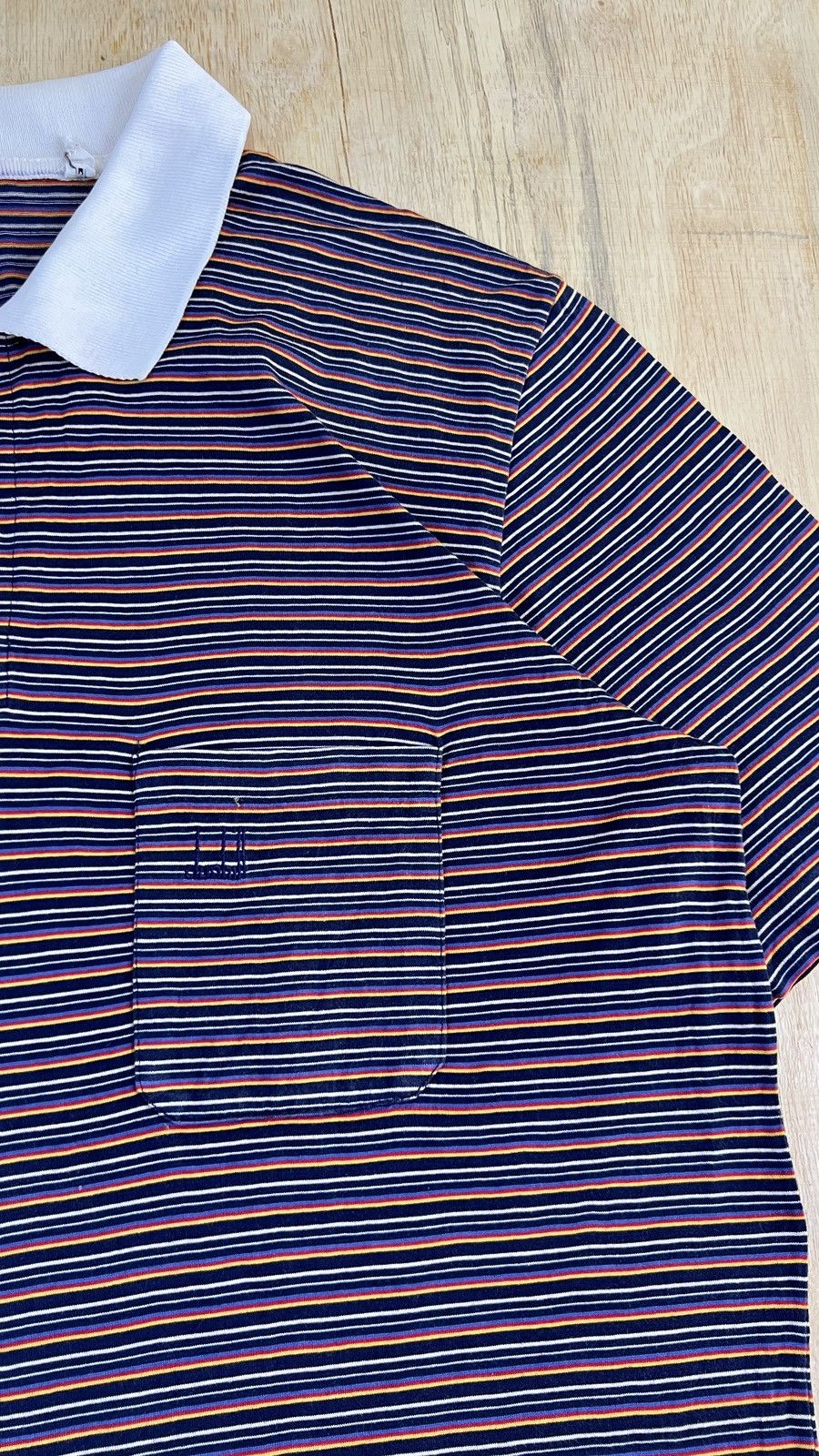 Alfred Dunhill “Vintage Dunhill Classic Polo Shirt” Size US M / EU 48-50 / 2 - 2 Thumbnail