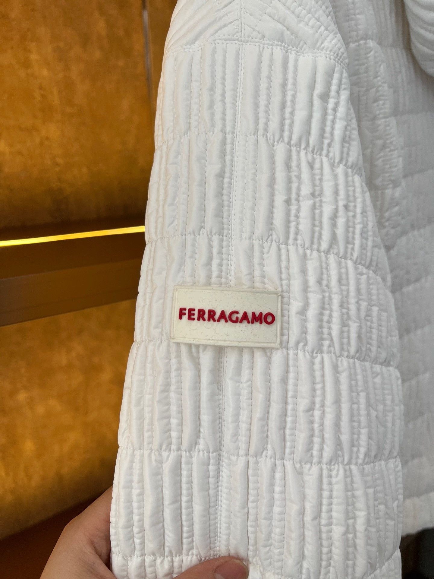 Salvatore Ferragamo Ferragamo Cotton Coat Size US XS / EU 42 / 0 - 4 Thumbnail