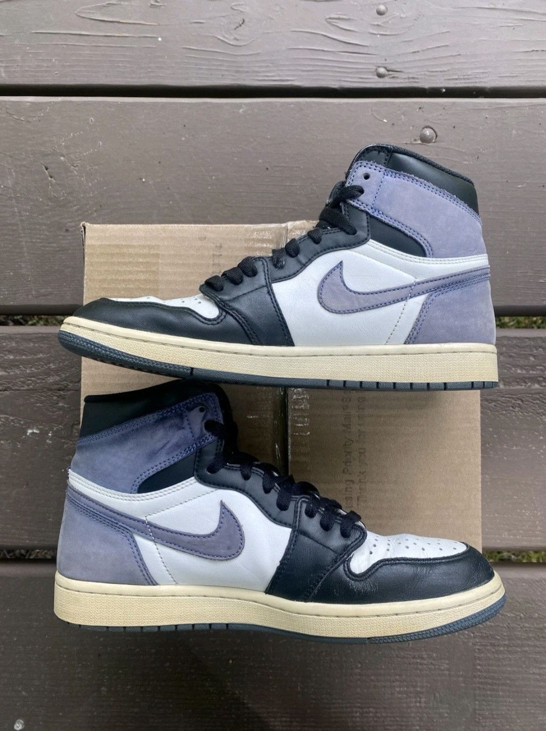 Jordan Brand Nike Air Jordan Retro 1 High Best Hand In The Game Blue Moon Size US 9 / EU 42 - 4 Thumbnail