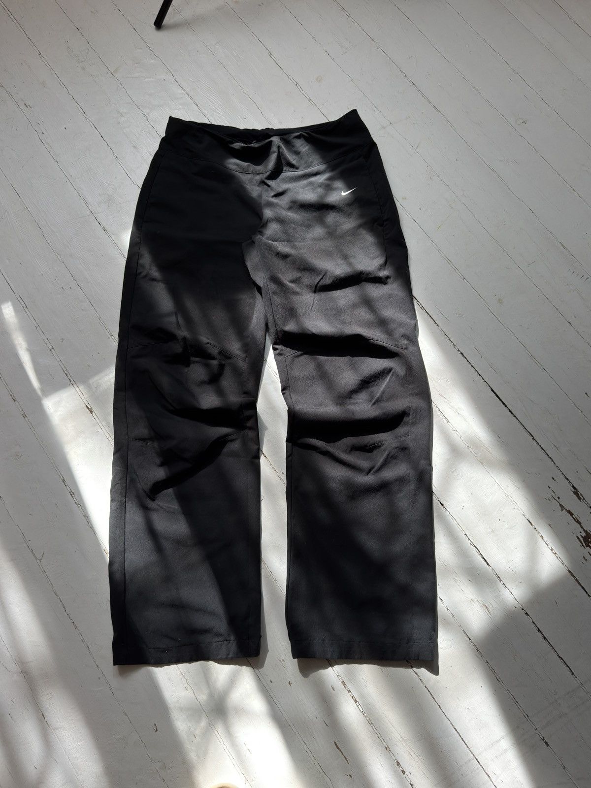Nike VINTAGE NIKE MINI SWOOSH 2000s PANTS Size 27" / US 4 / IT 40 - 3 Thumbnail
