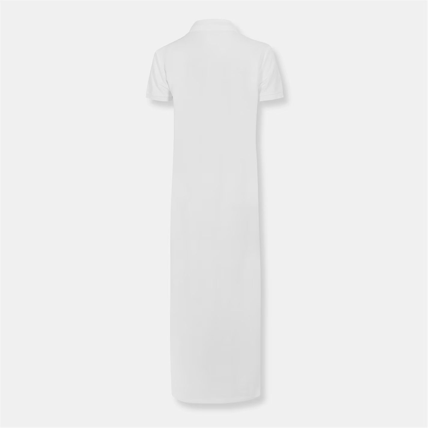 Polo Ralph Lauren o1g2r1mq0825 Stretch-Cotton Sleeveless Polo Dress in White Size S / US 4 / IT 40 - 2 Thumbnail