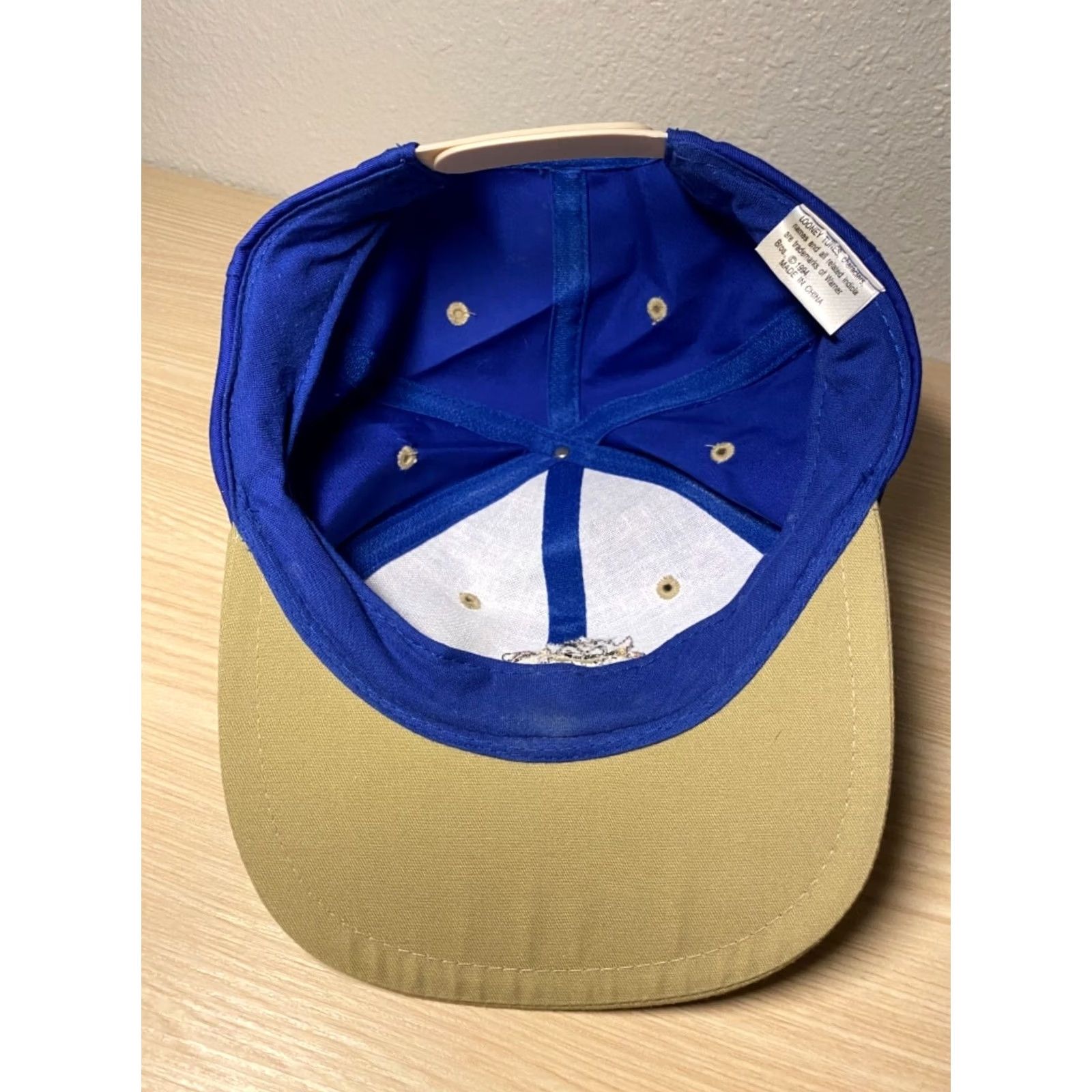 Vintage 90s VTG TAZ Tasmanian Devil LOONEY TUNES SnapBack Dad Hat Stress OG 1994 EUC Size ONE SIZE - 4 Thumbnail
