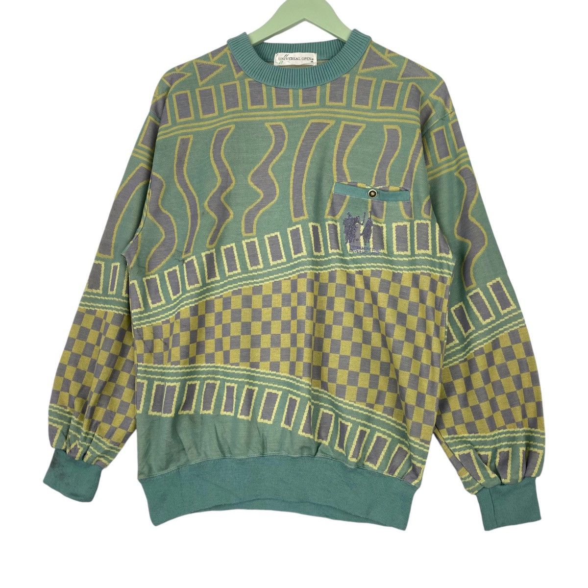 Vintage Vintage Universal Open Small Embroidered Crewneck Sweatshirt Size US M / EU 48-50 / 2 - 2 Thumbnail