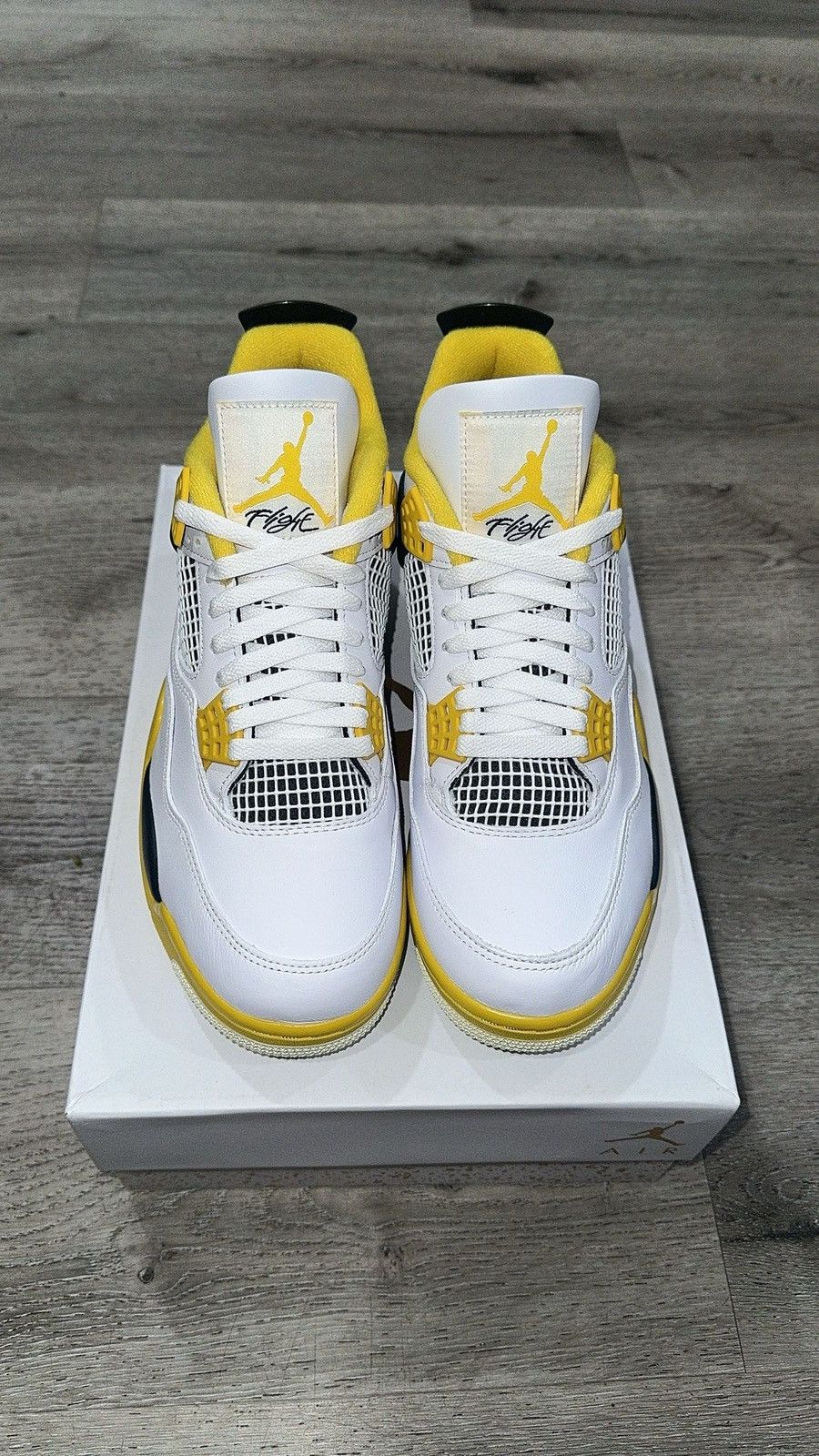 Jordan Brand Jordan 4 Retro Vivid Sulfur👟 Size US 11 / IT 41 - 2 Thumbnail