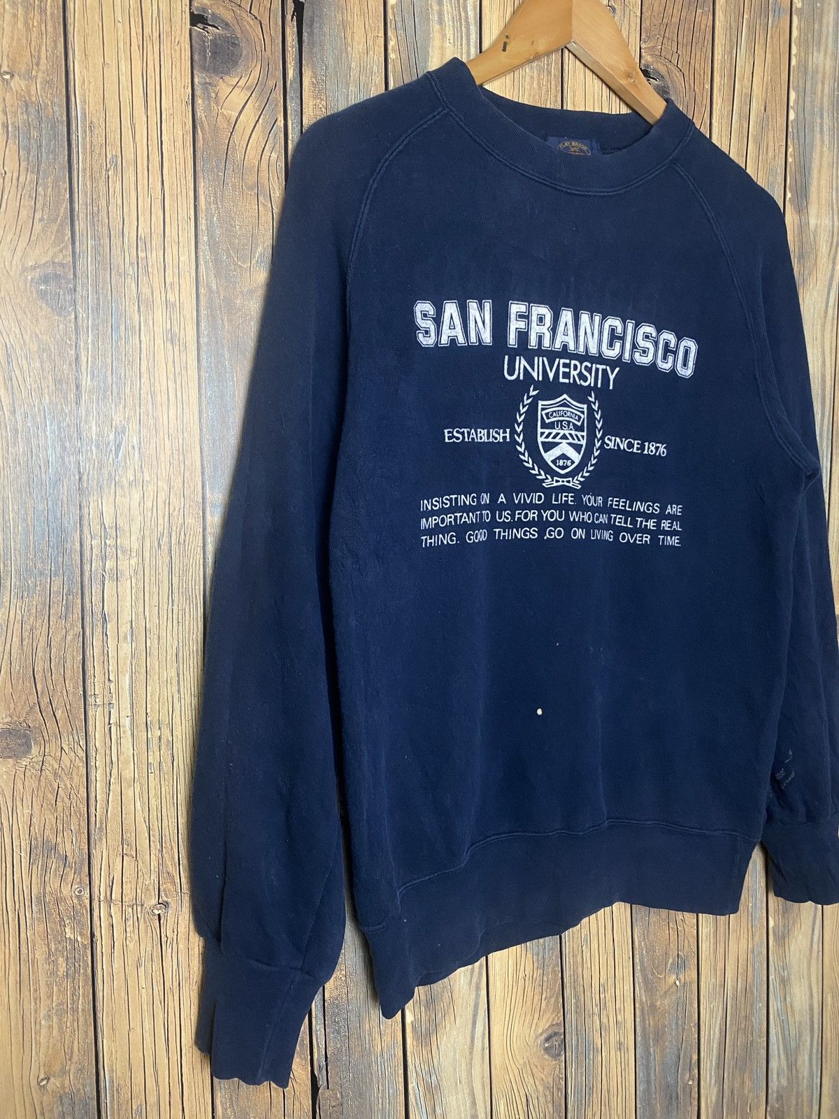 Vintage Vintage san francisco university sweatshirt Size US M / EU 48-50 / 2 - 7 Thumbnail