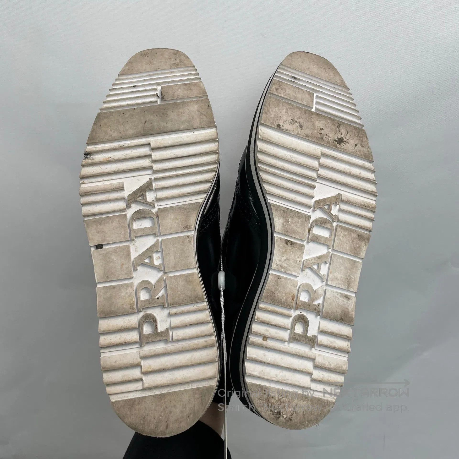 Prada Prada Black glossy brogues| Size US 6 / EU 39 - 7 Thumbnail