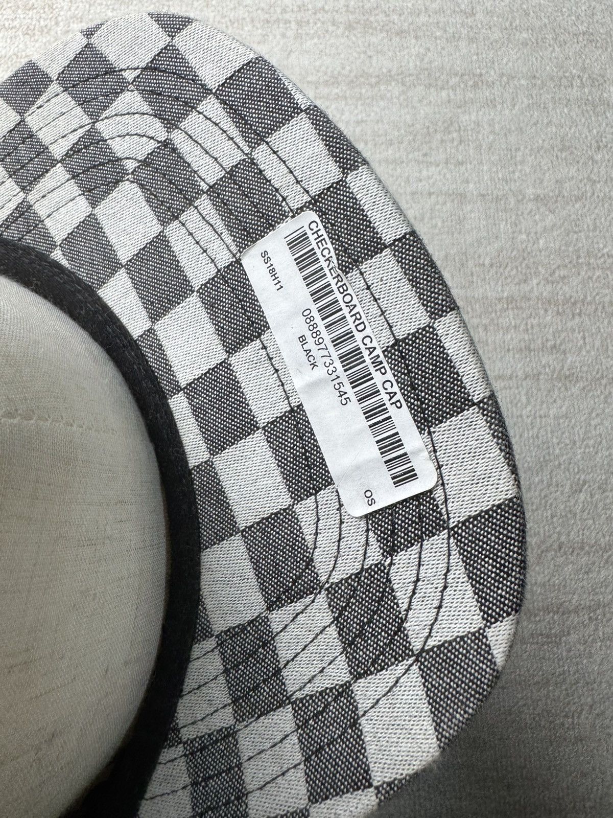 Supreme Ss18 checkerboard camp cap Size ONE SIZE - 6 Thumbnail